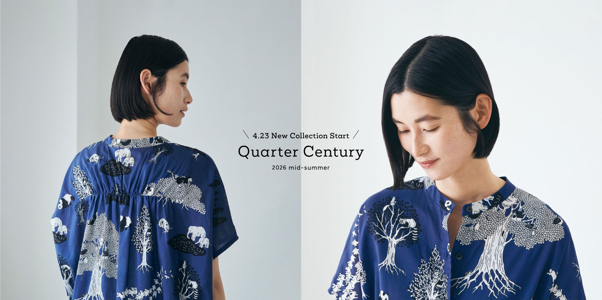 最終お値下げ　マーブルシュッド　青　花柄 半袖シャツ 2026 Mid Summer | marble SUD(マーブルシュッド)公式通販