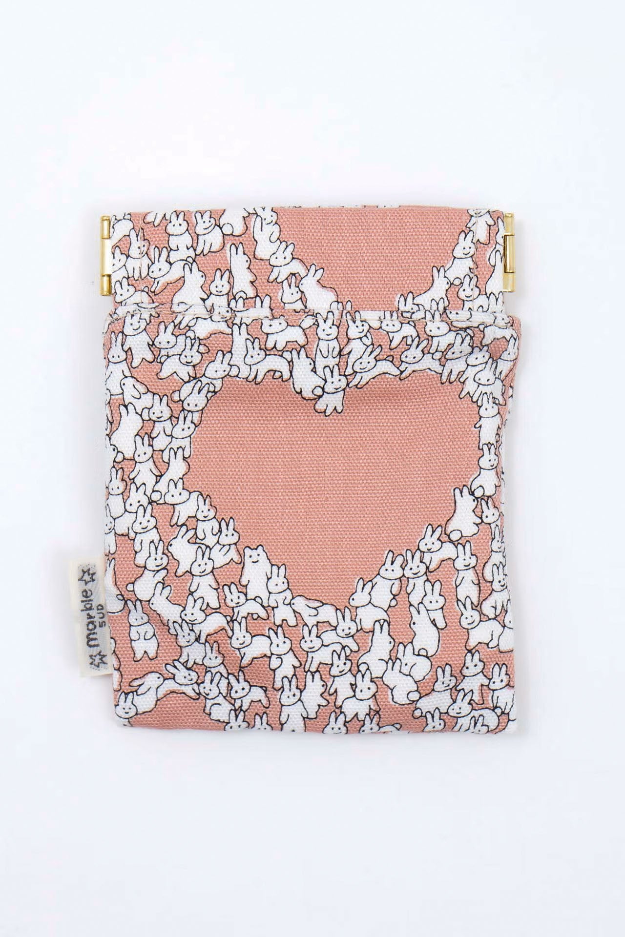 Heart Rabbit ばね口ポーチ | marble SUD(マーブルシュッド)公式通販