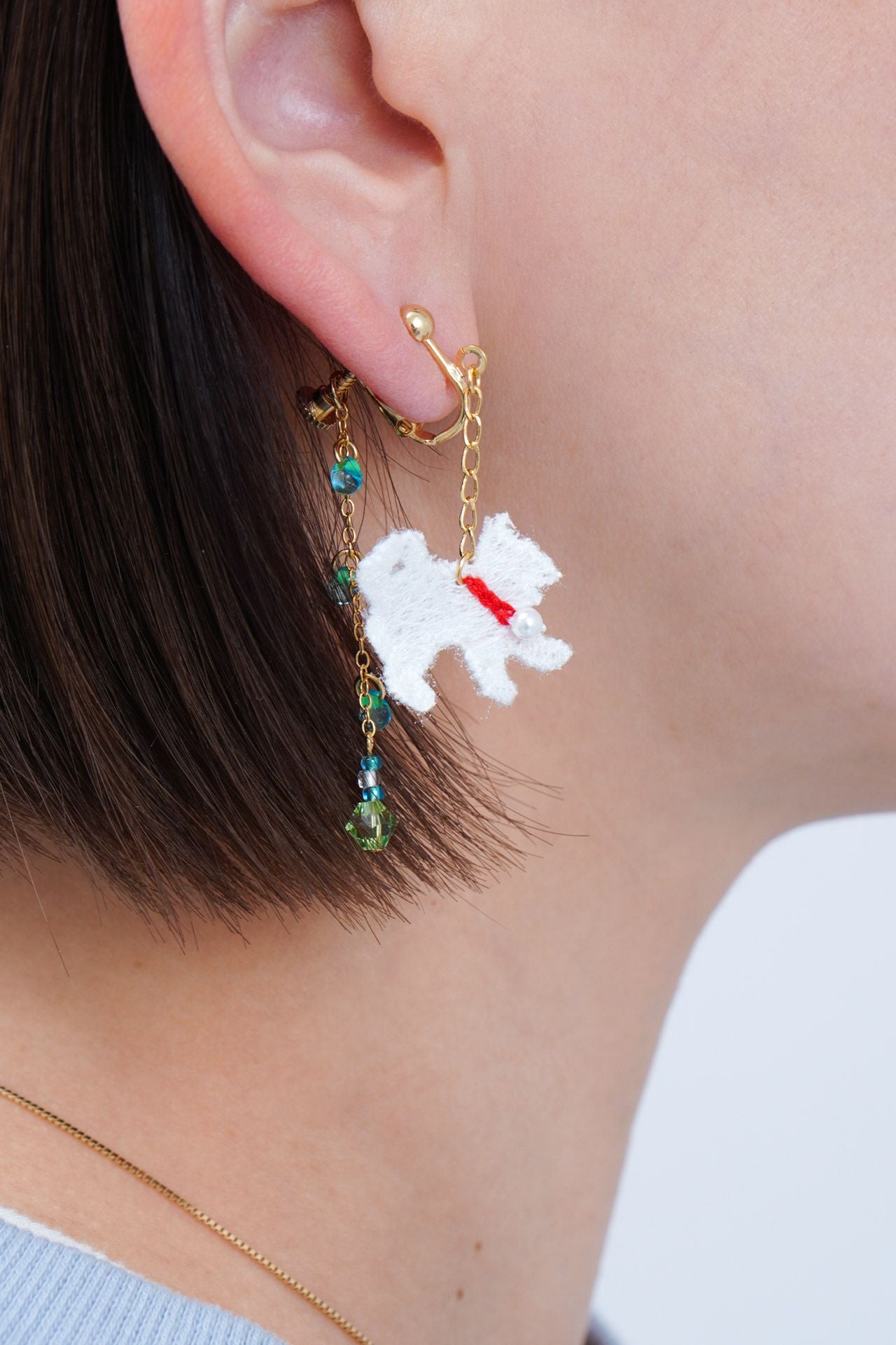 Shiba Lace ピアス/イヤリング | marble SUD(マーブルシュッド)公式通販