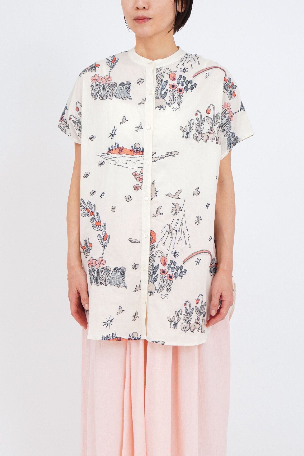 ☆EMB rainbow Tunic | marble SUD(マーブルシュッド)公式通販