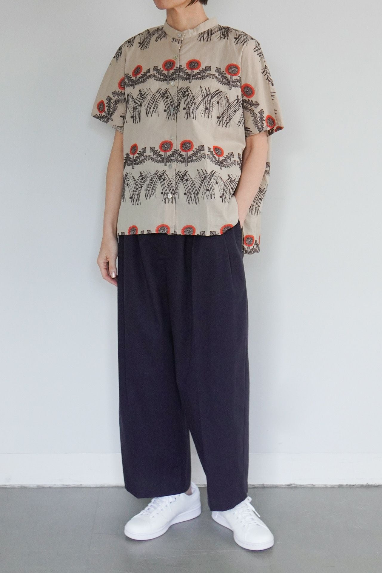 ☆EMB zassou バンドカラーSH | marble SUD(マーブルシュッド)公式通販
