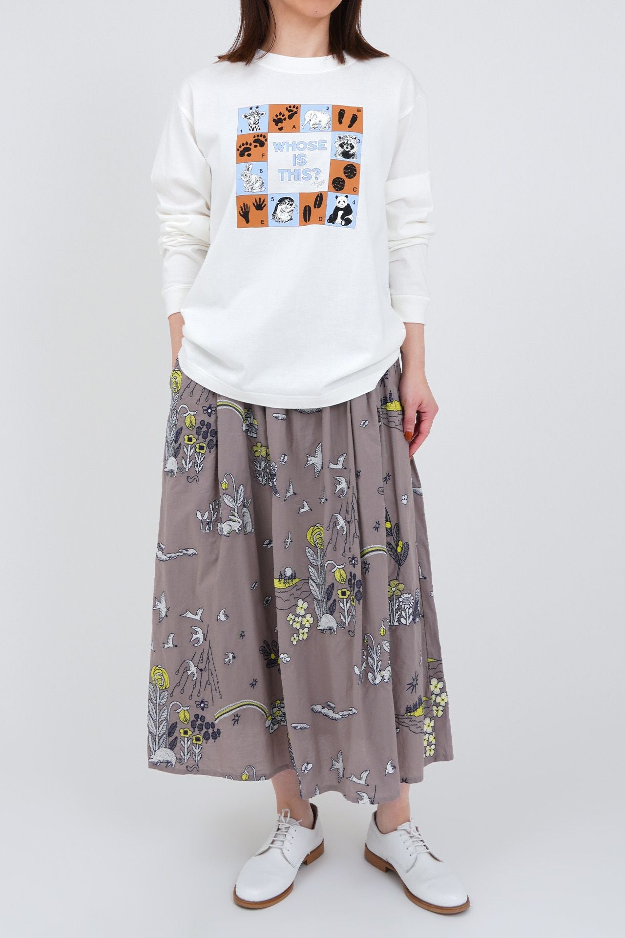 WHITE/model:161cm
