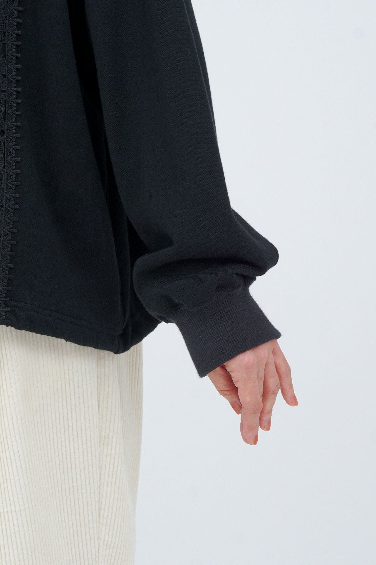 レースパンダ裏毛 Zipブルゾン | marble SUD(マーブルシュッド)公式通販