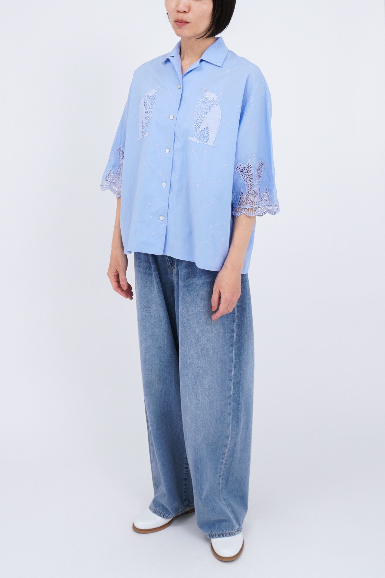 BLUE/model:161cm(Lサイズ着用)