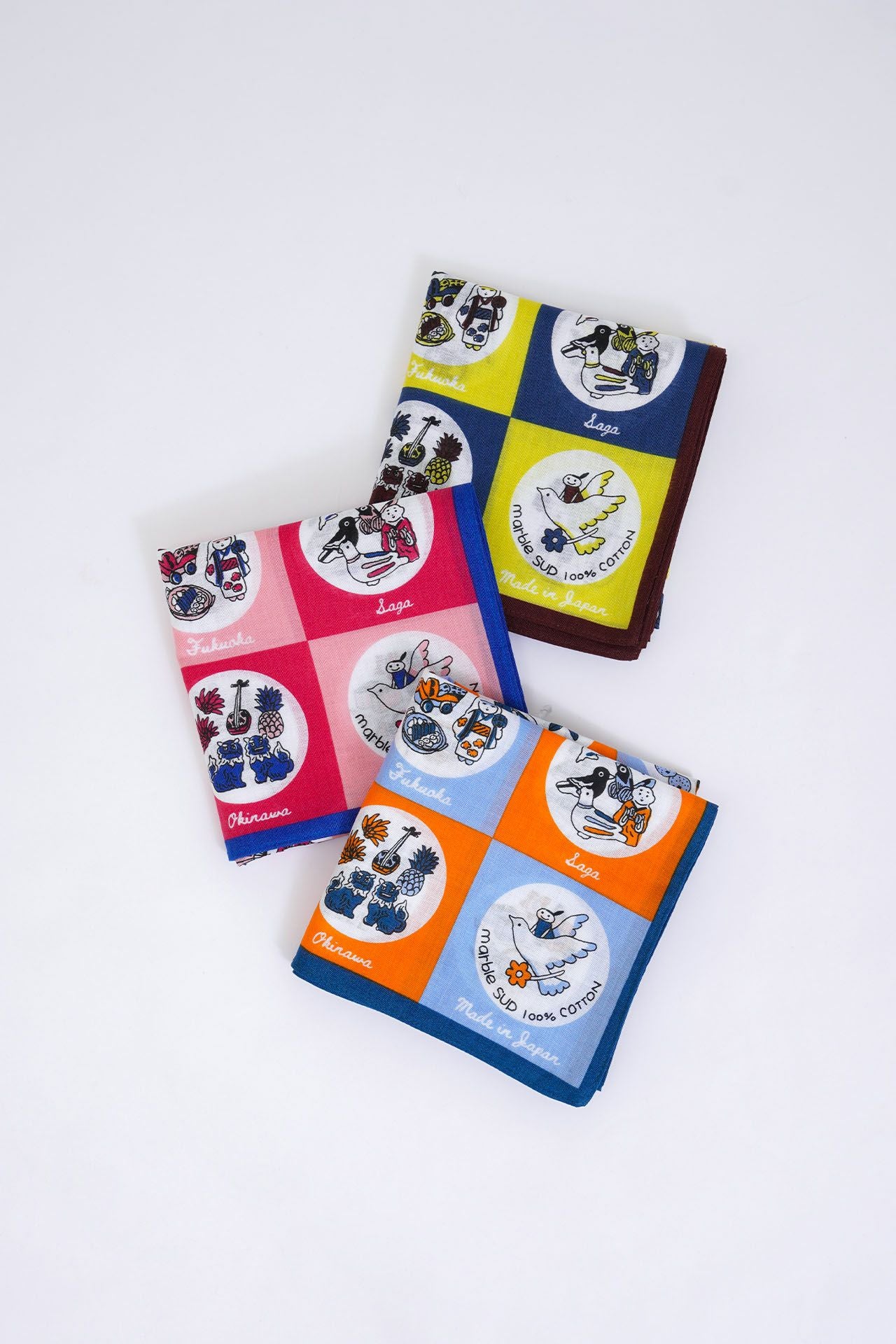 バンダナ 50set OSDW様 バンダナ ご当地 | marble SUD(マーブルシュッド)公式通販