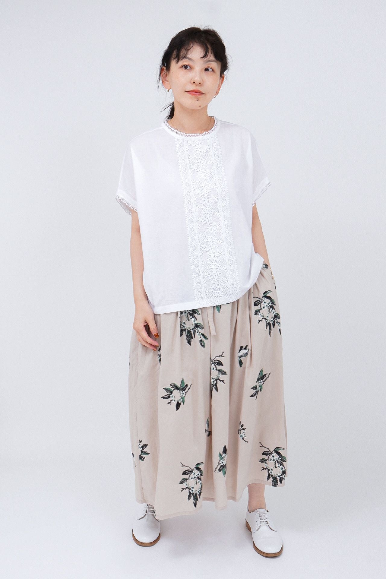 BEIGE/model:158cm