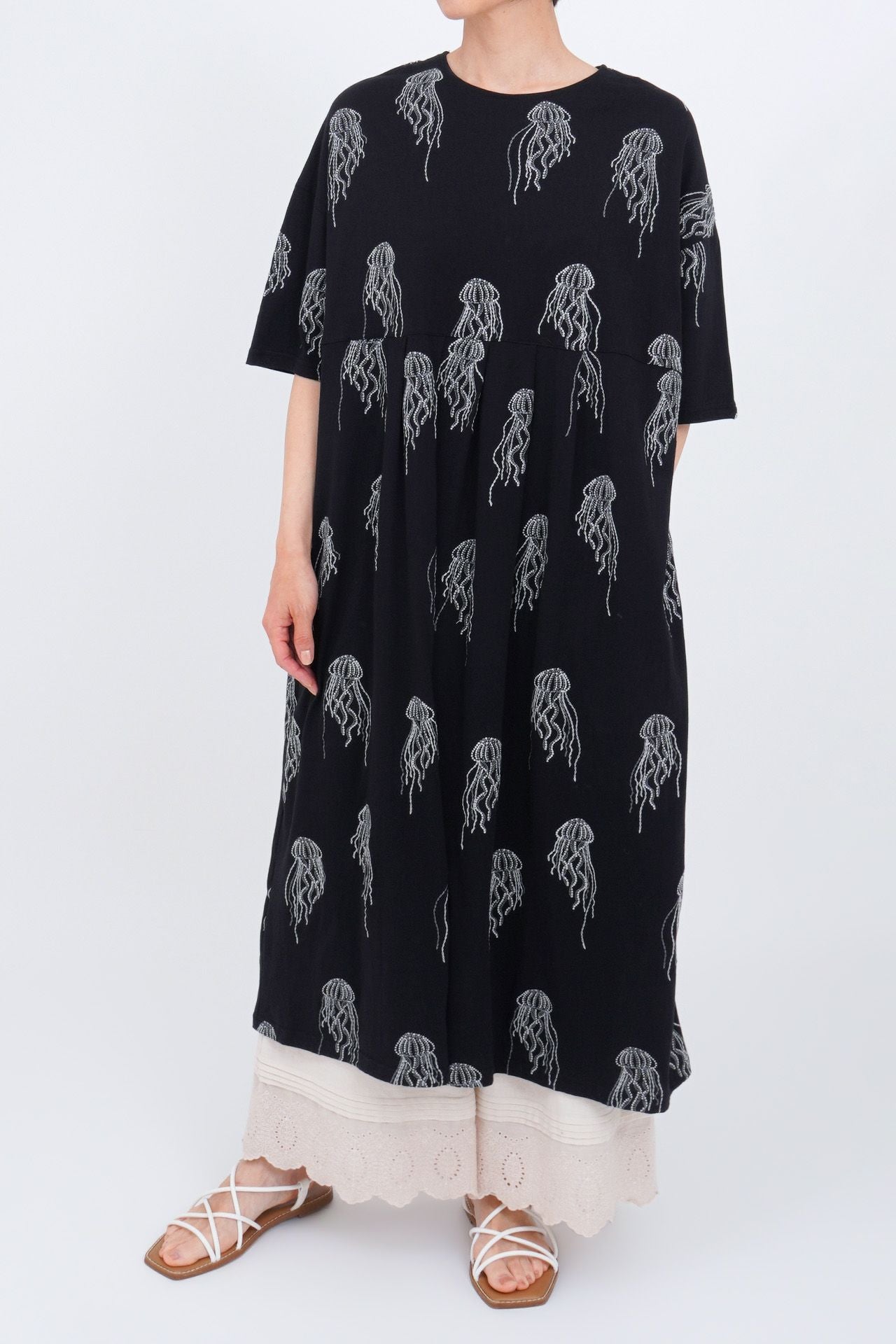 ☆EMB kurage WIDE TUCK OP | marble SUD(マーブルシュッド)公式通販