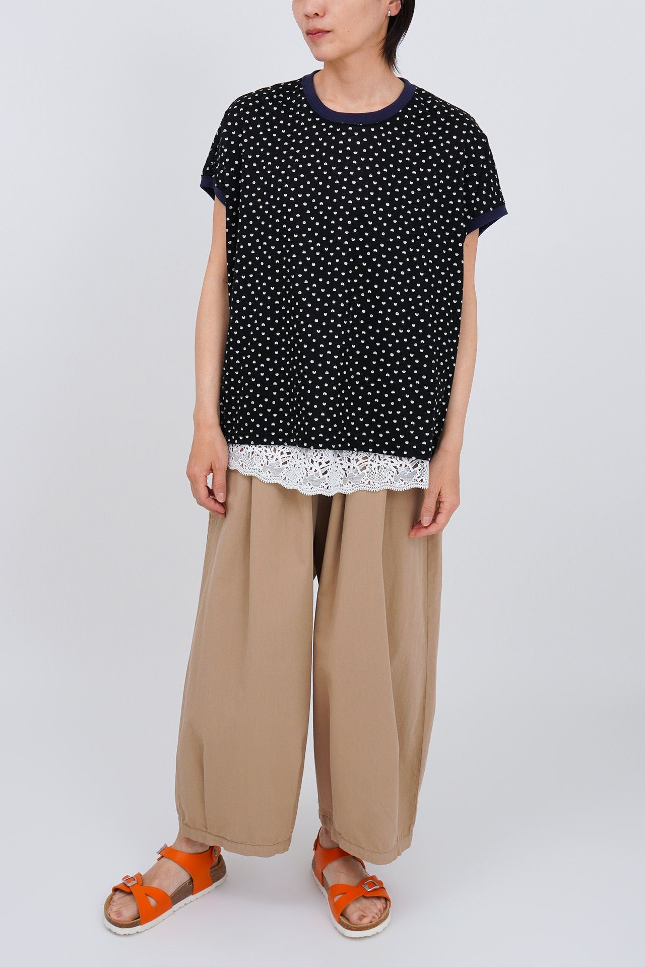 WHITE/model:161cm