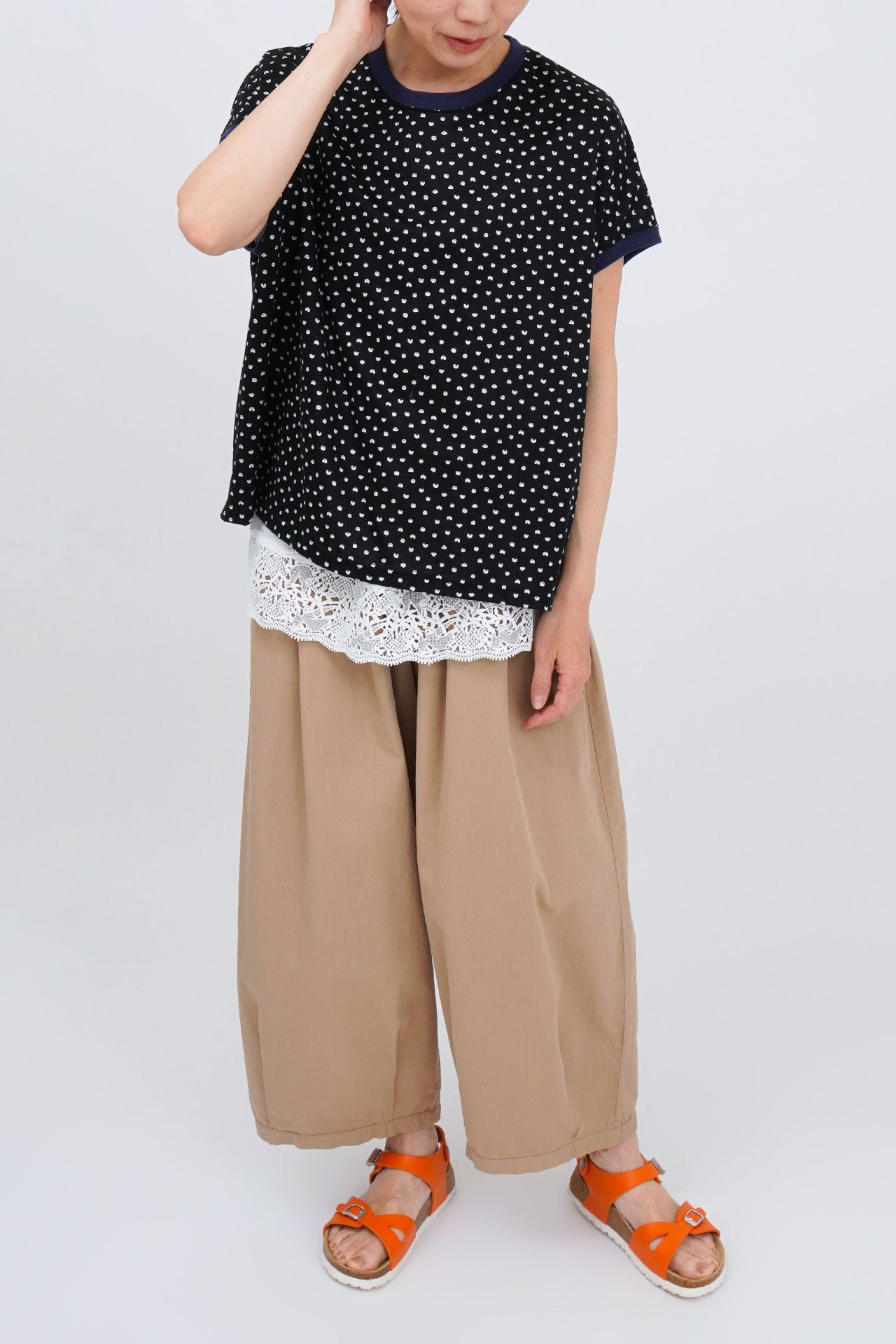 WHITE/model:161cm