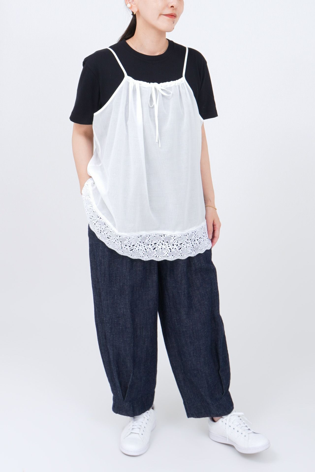 WHITE/model:158cm