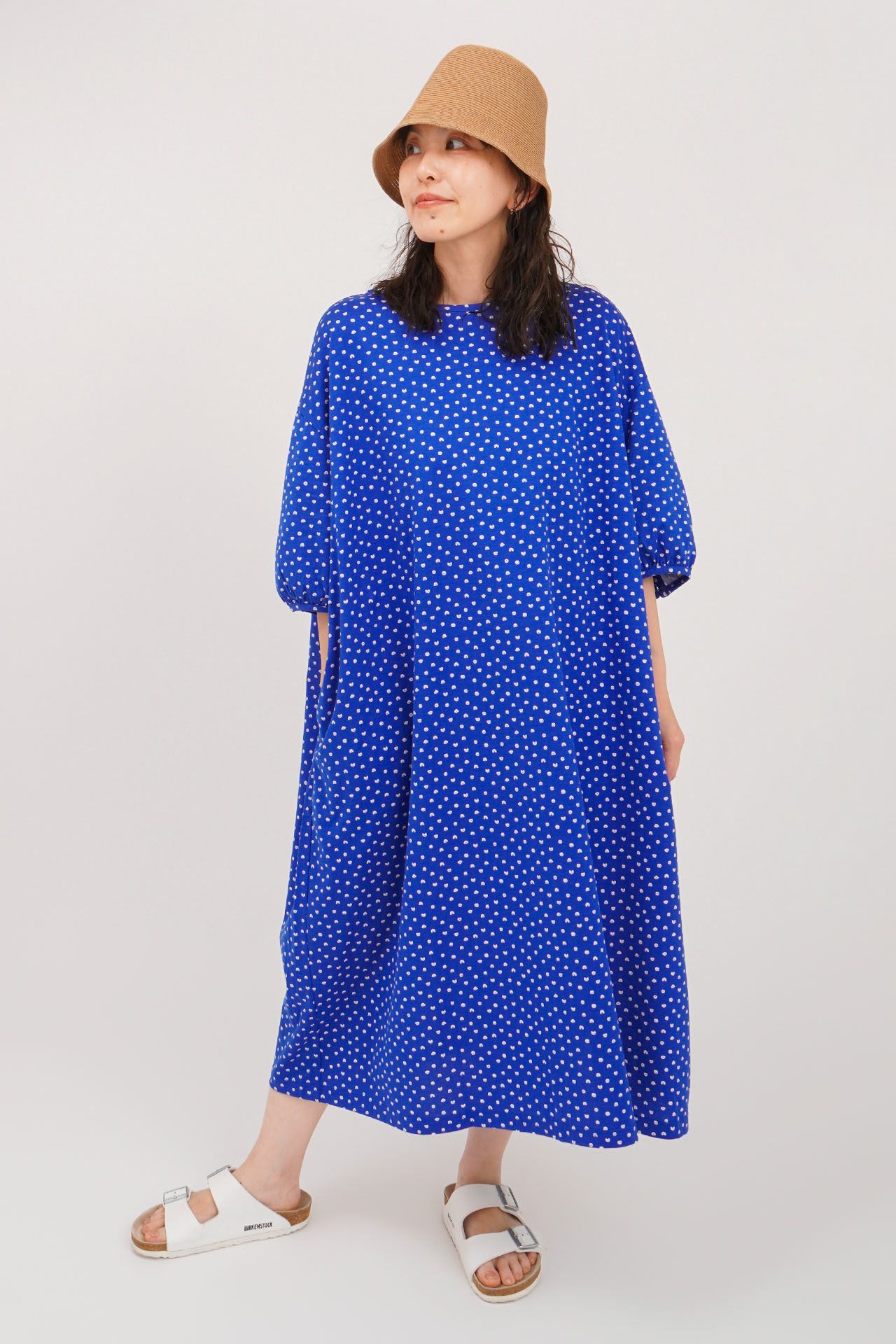 BLUE/model:158cm