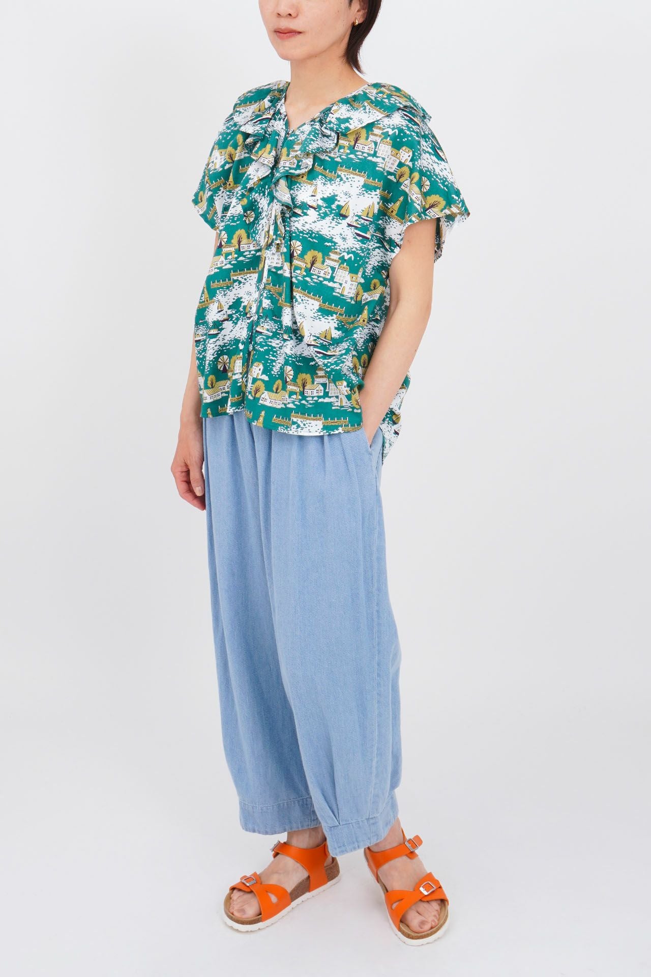 GREEN/model:161cm
