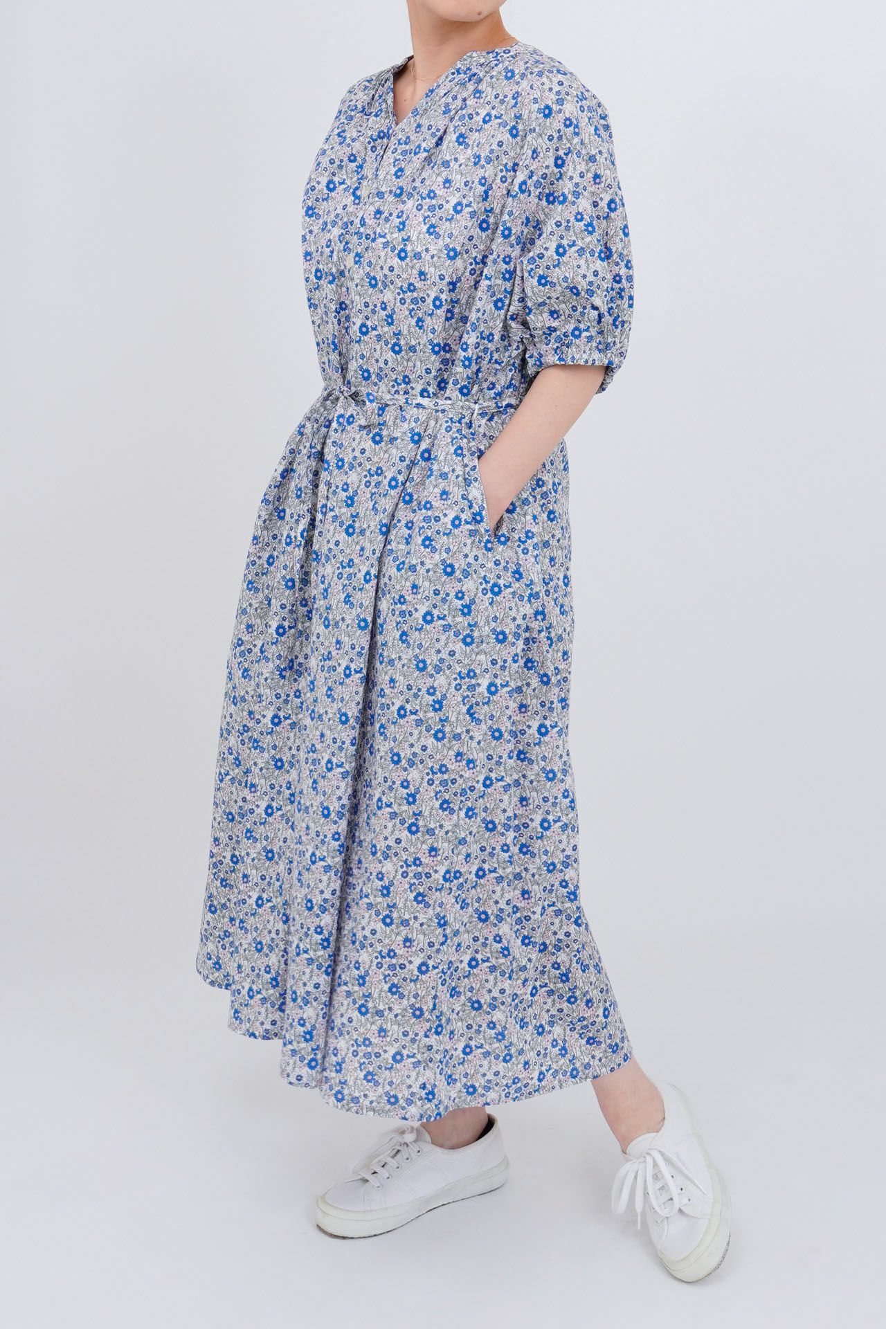 BLUE/model:158cm