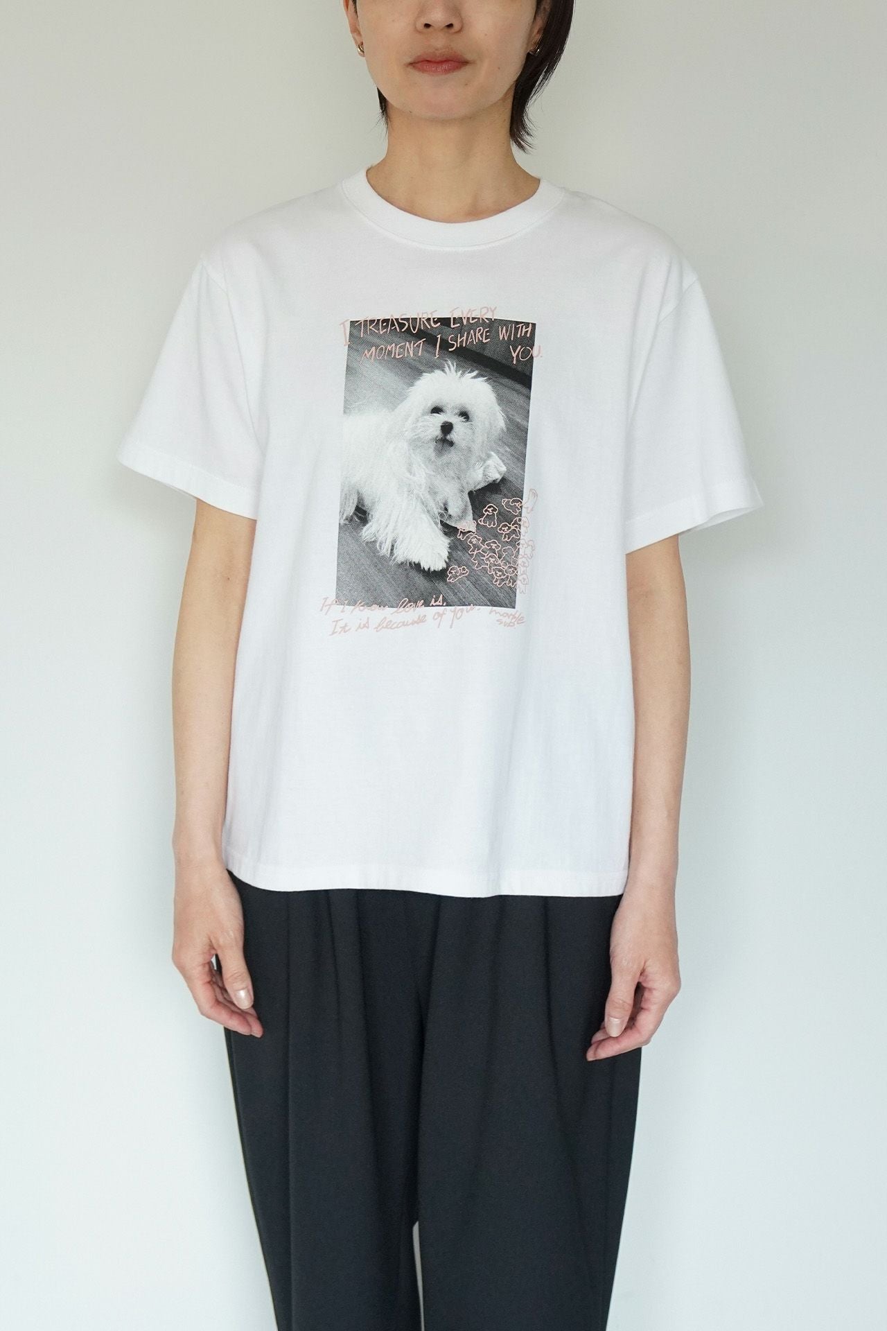 dog photo S/S Tシャツ | marble SUD(マーブルシュッド)公式通販