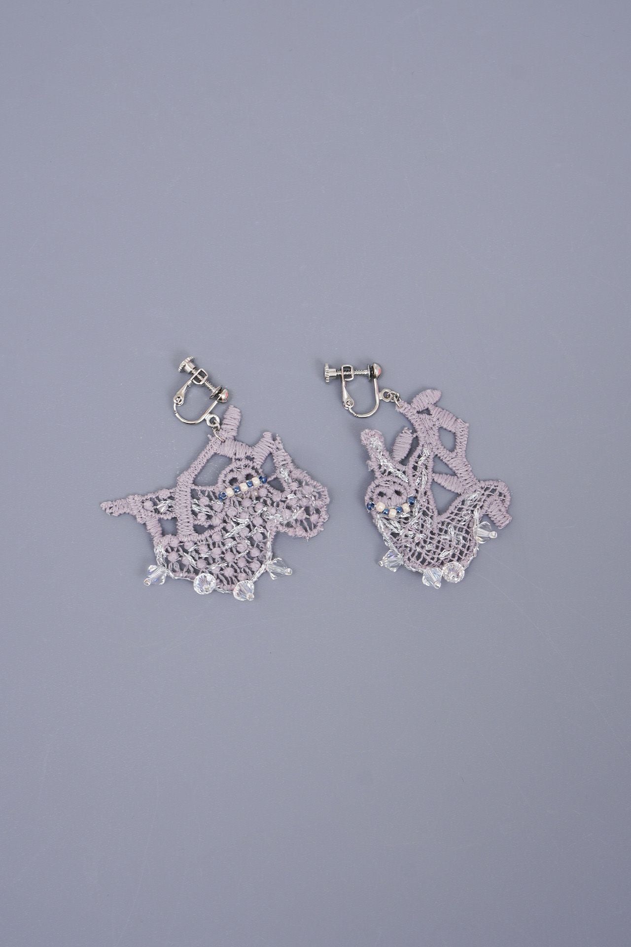 ナマケモノレース ピアス/イヤリング | marble SUD(マーブルシュッド