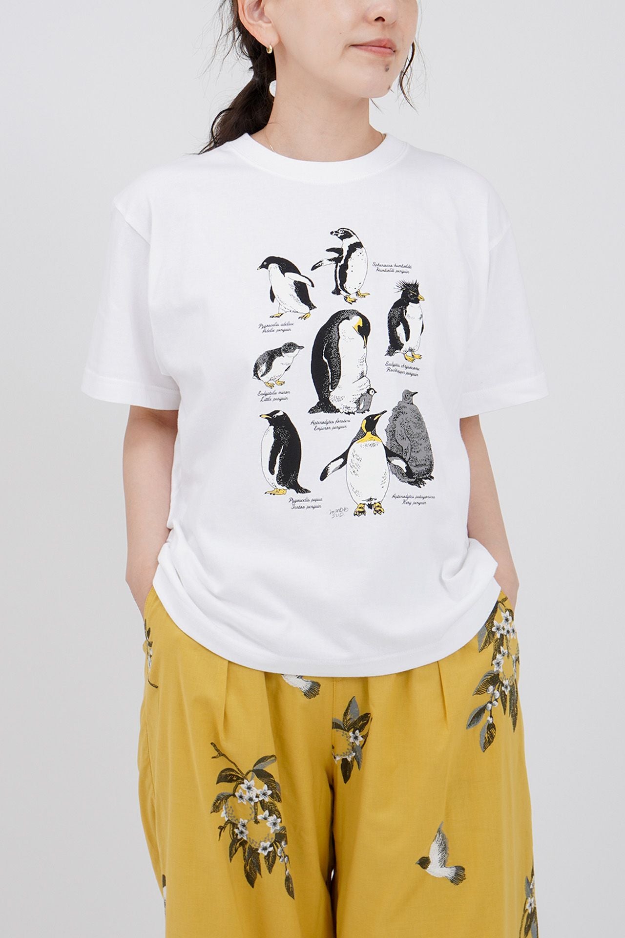 marble SUD　マーブルシュッド　EMB　Penguin　フーディー EMB selfish Tシャツ | marble SUD(マーブルシュッド)公式通販