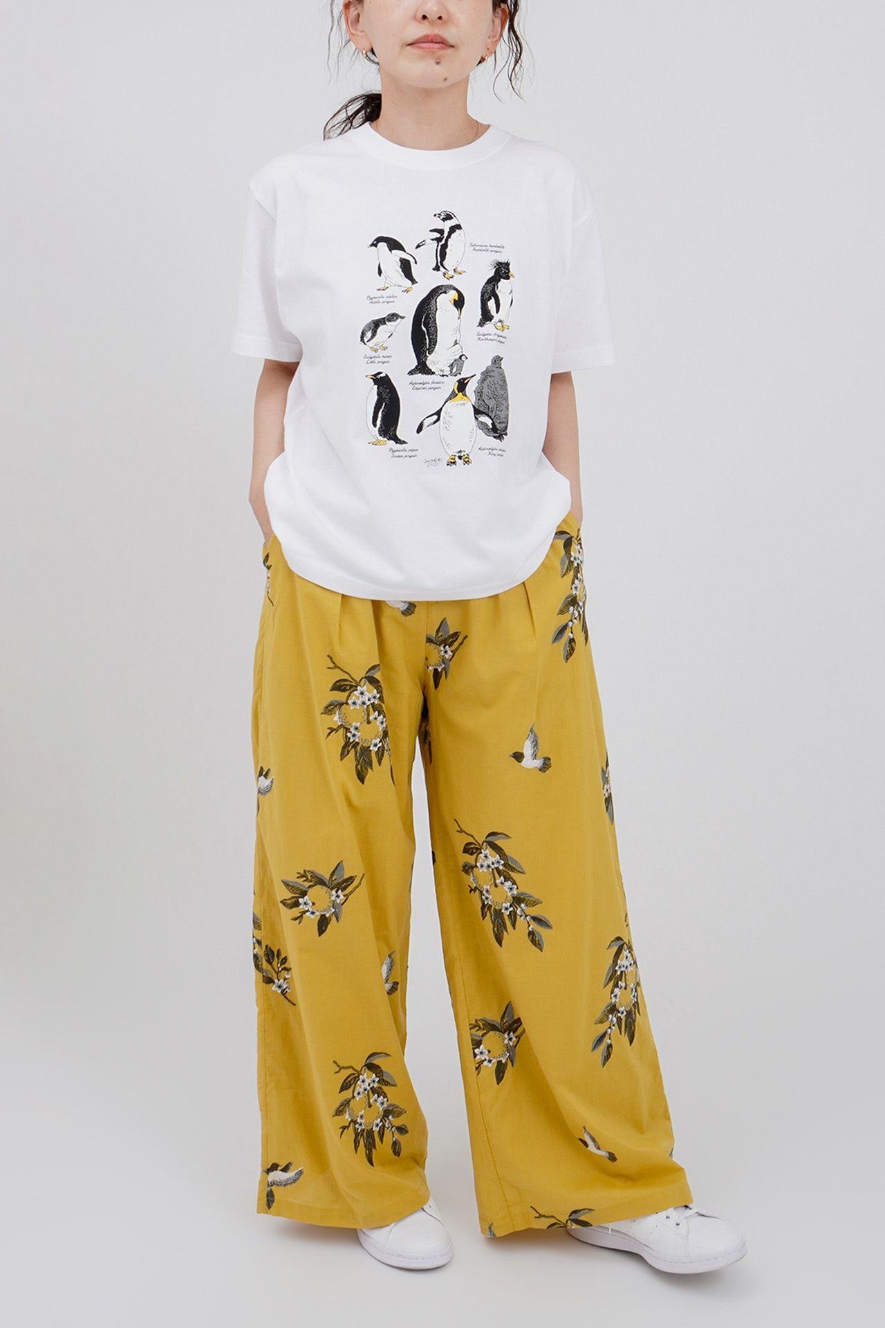 Zukan Penguin S/S Tシャツ | marble SUD(マーブルシュッド)公式通販