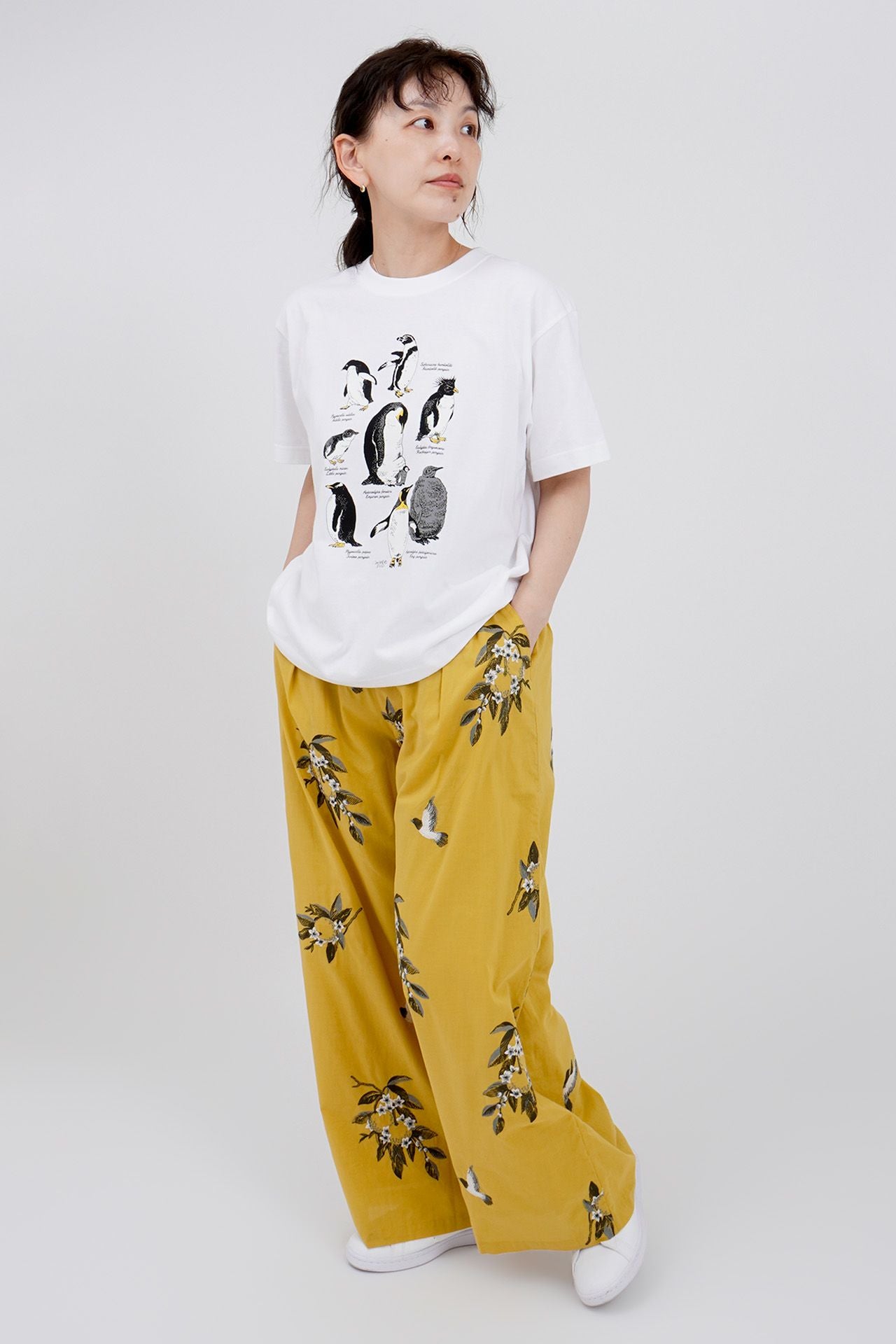 Zukan Penguin S/S Tシャツ | marble SUD(マーブルシュッド)公式通販