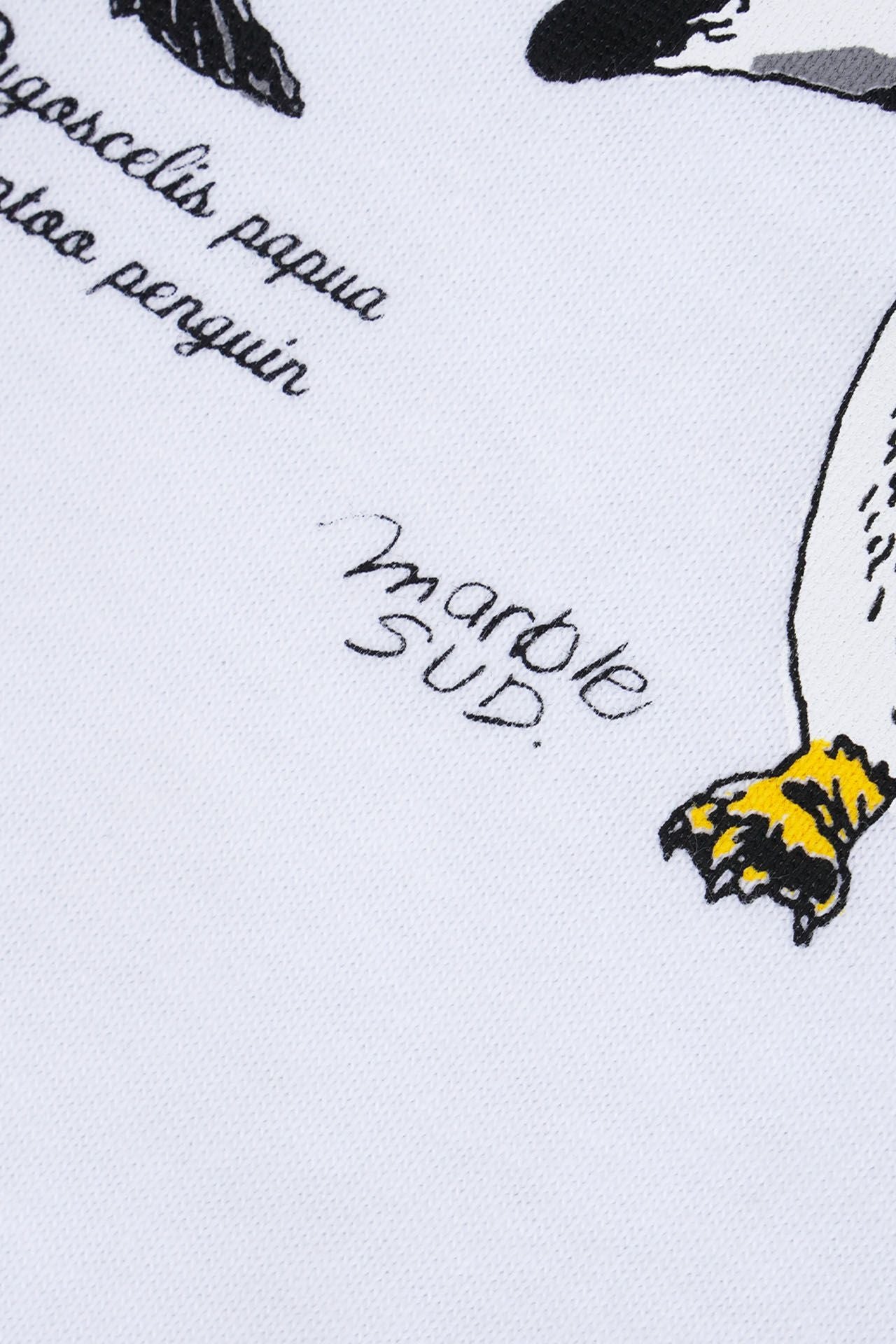Zukan Penguin S/S Tシャツ | marble SUD(マーブルシュッド)公式通販