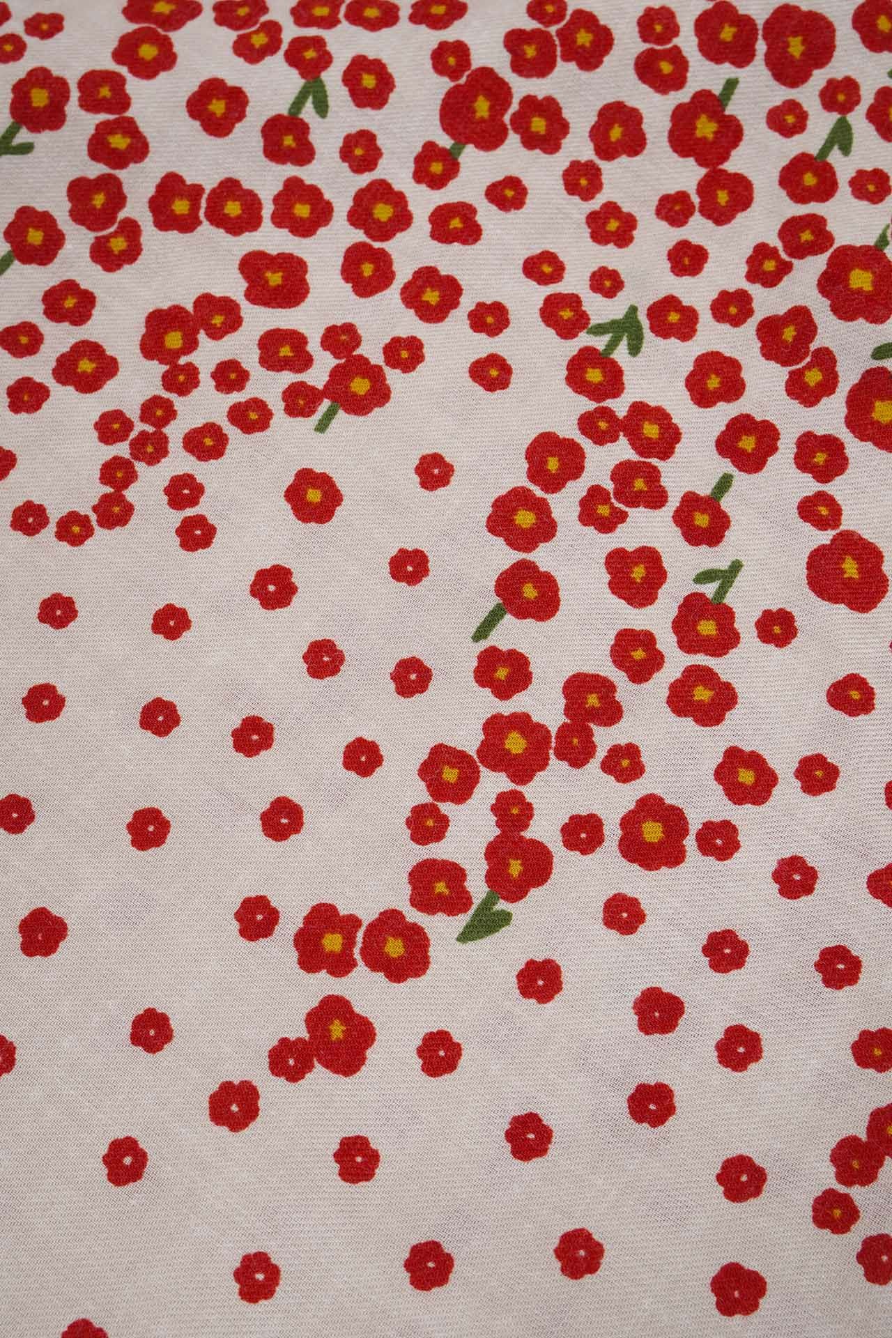 flower shower フレアシャツワンピース | marble SUD(マーブルシュッド