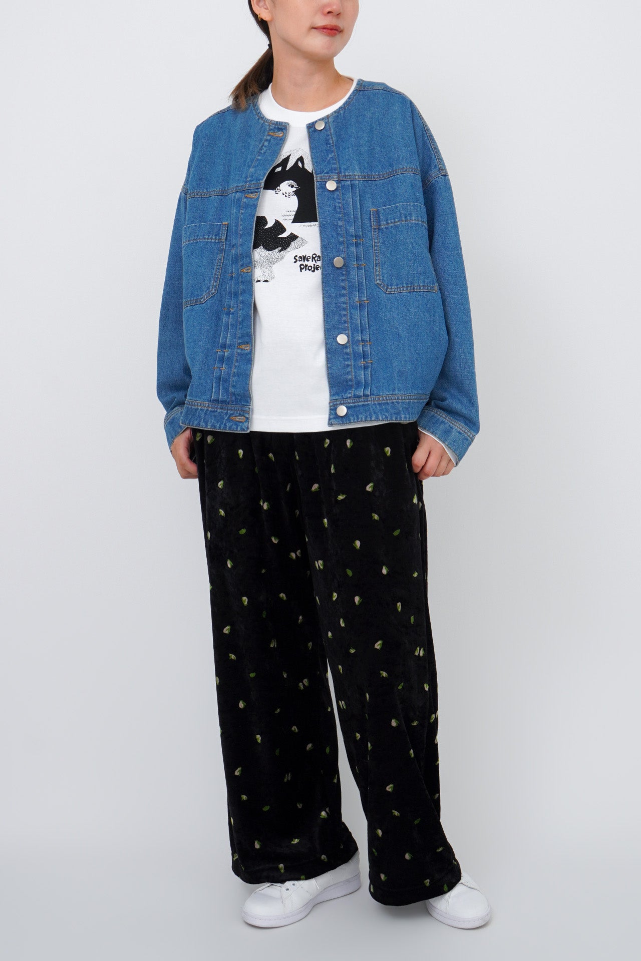 BLUE/model:168cm