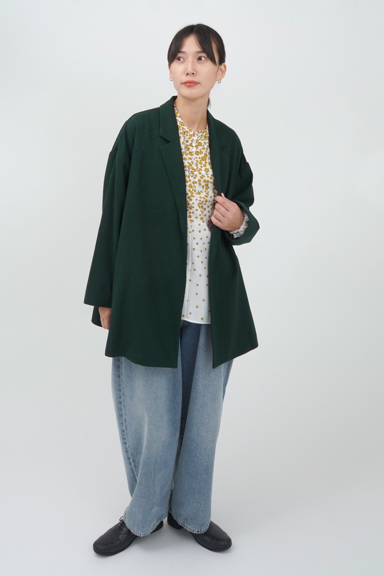 GREEN/model:168cm
