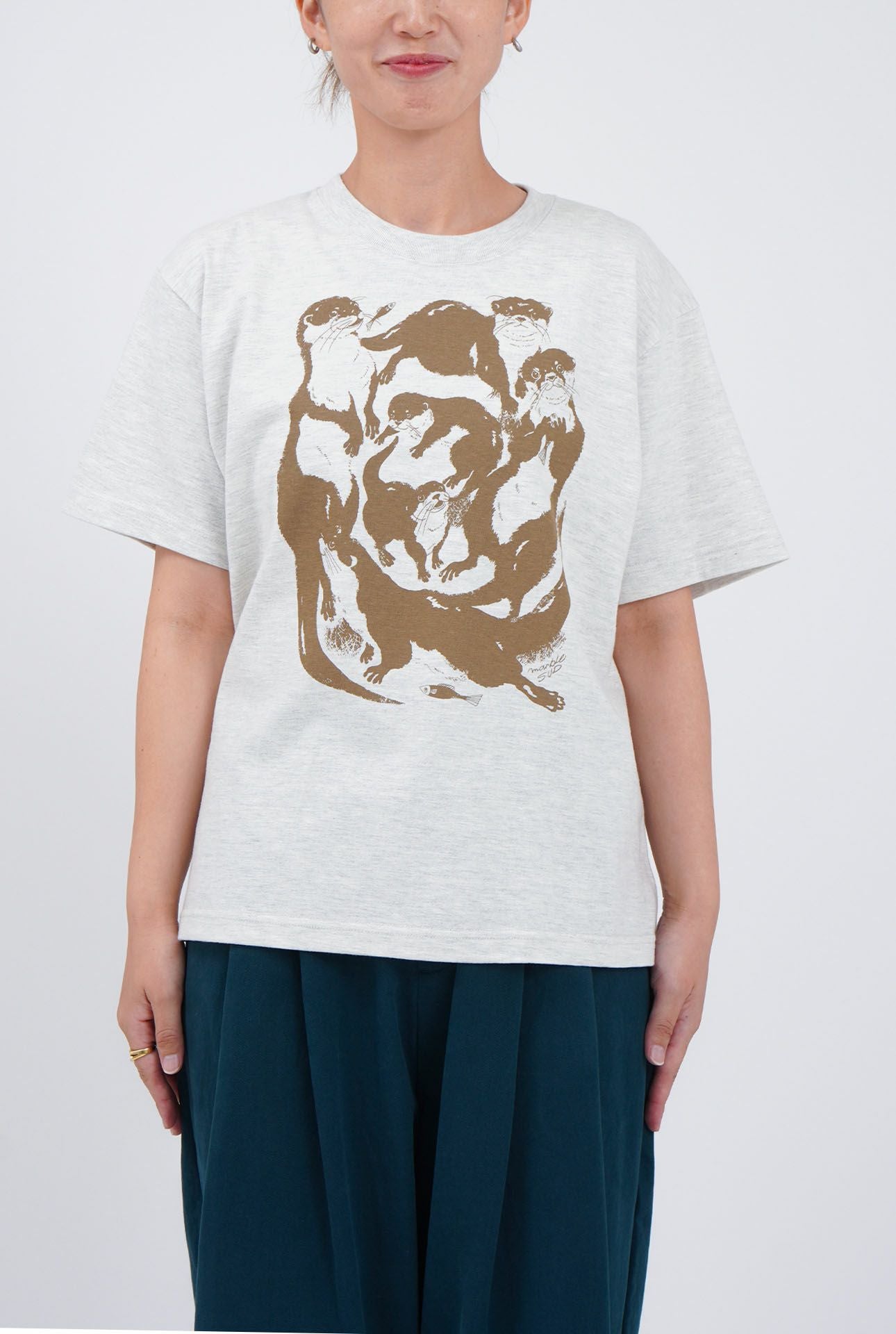 Otter Tシャツ | marble SUD(マーブルシュッド)公式通販