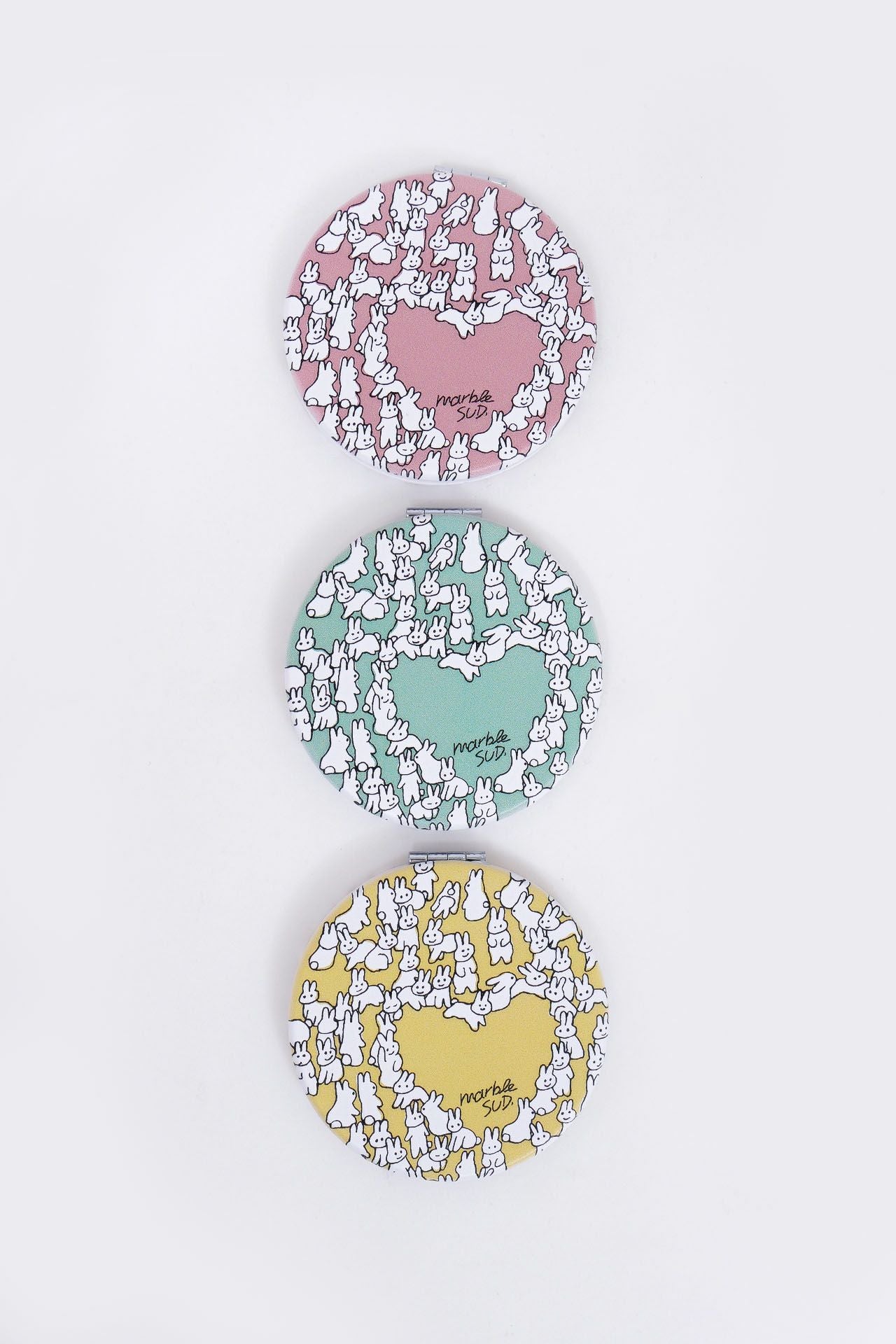 Heart Rabbit コンパクトミラー | marble SUD(マーブルシュッド)公式通販