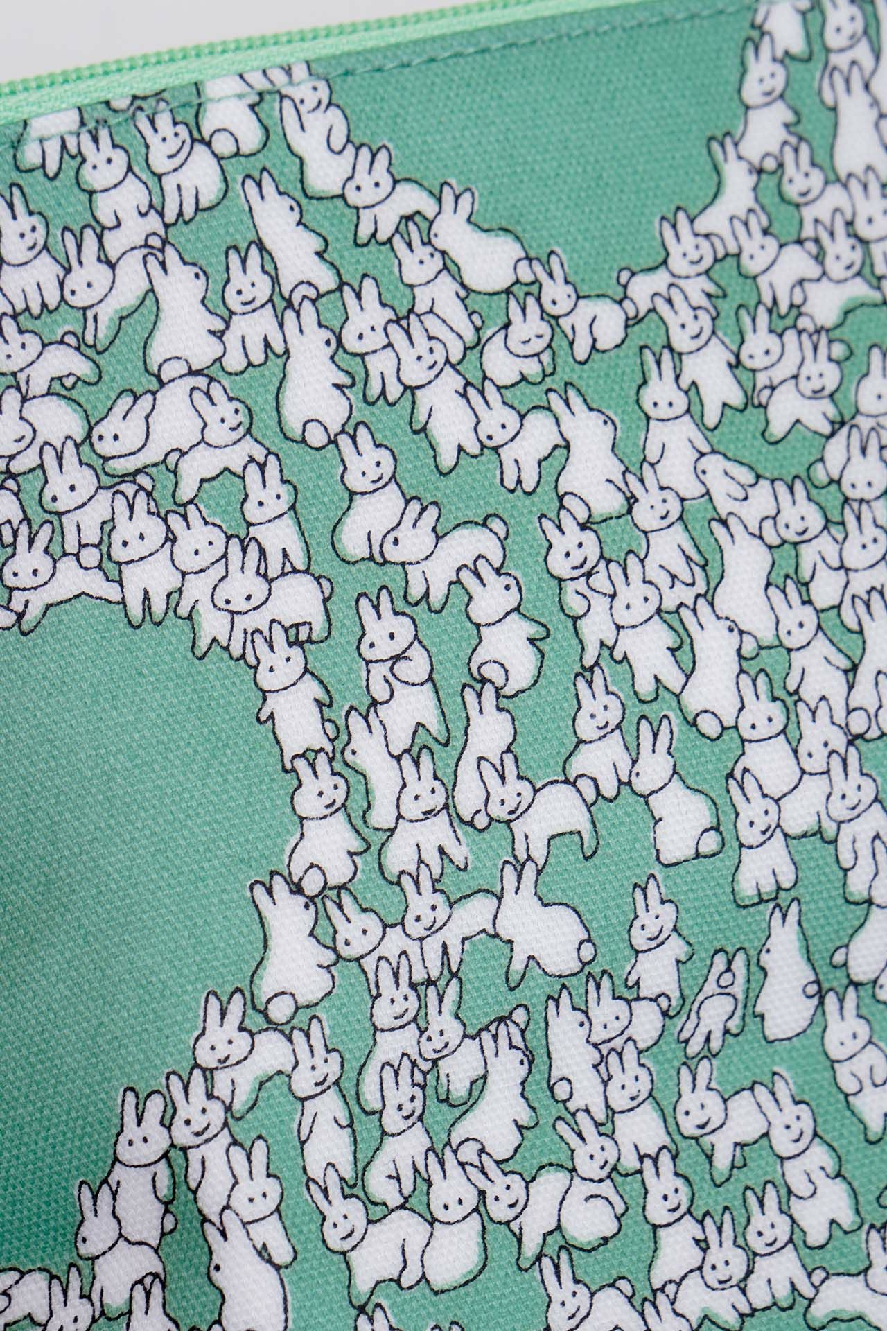 Heart Rabbit 三角Pouch | marble SUD(マーブルシュッド)公式通販