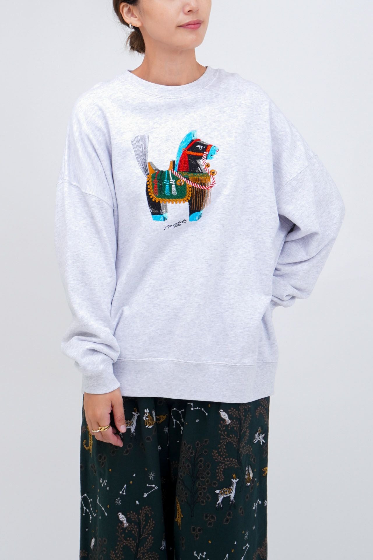 Chag Chag horse LONG SWEAT | marble SUD(マーブルシュッド)公式通販
