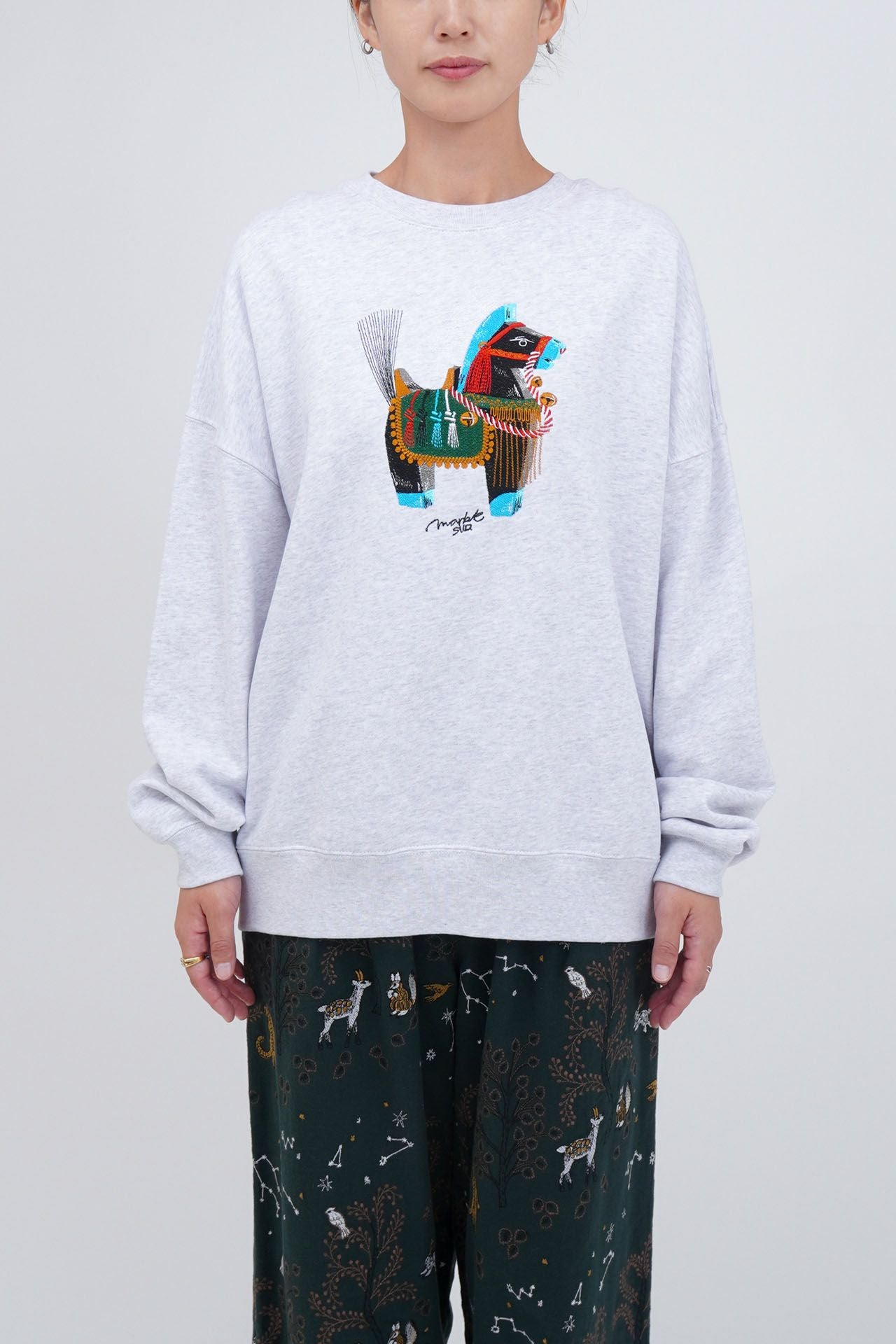 Chag Chag horse LONG SWEAT | marble SUD(マーブルシュッド)公式通販