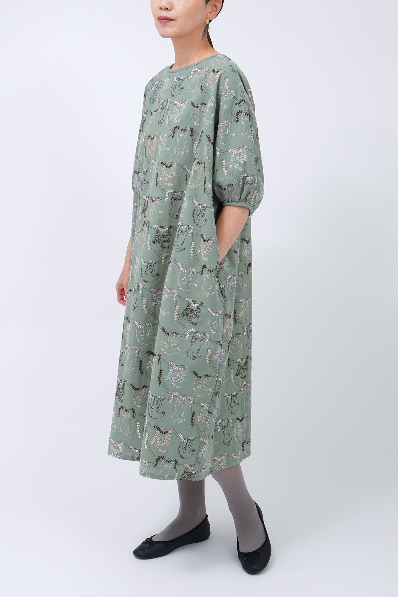 GREEN/model:161cm