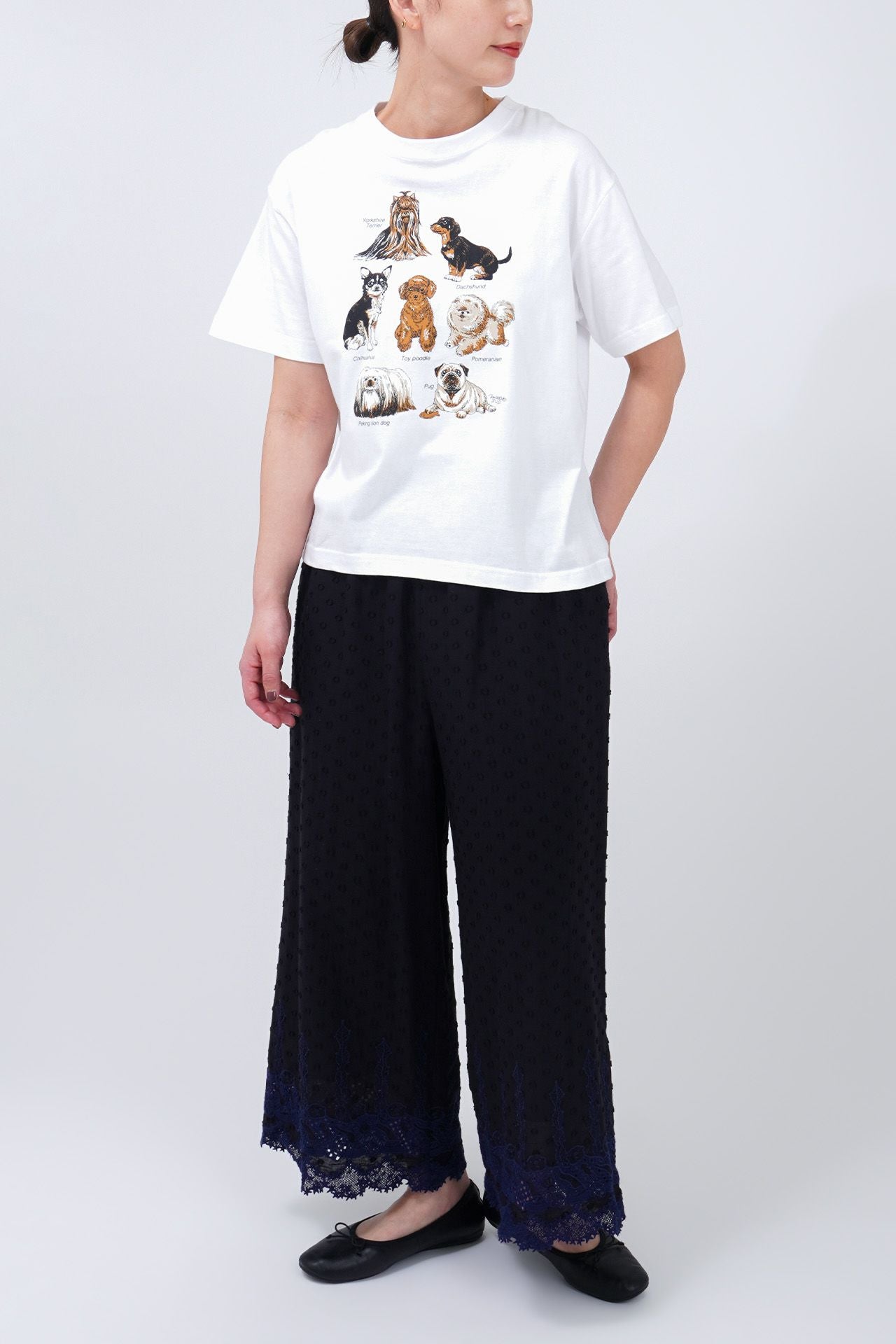 Zukan Small dog Tシャツ | marble SUD(マーブルシュッド)公式通販
