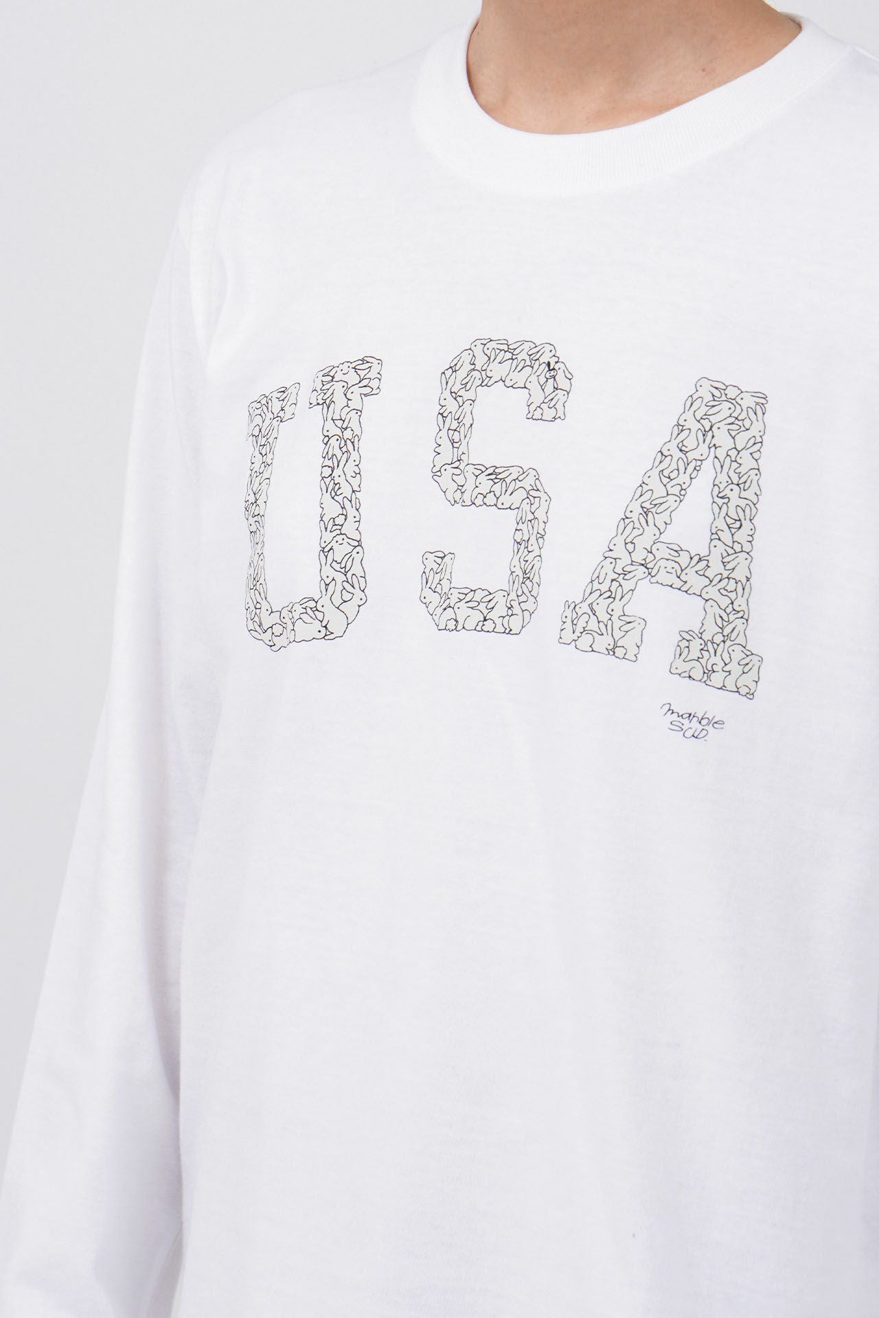 USA L/S Tシャツ | marble SUD(マーブルシュッド)公式通販