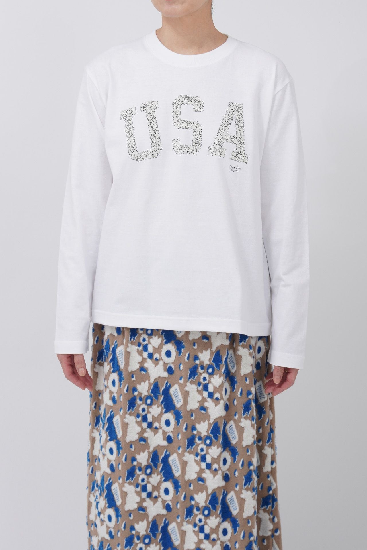 USA L/S Tシャツ | marble SUD(マーブルシュッド)公式通販