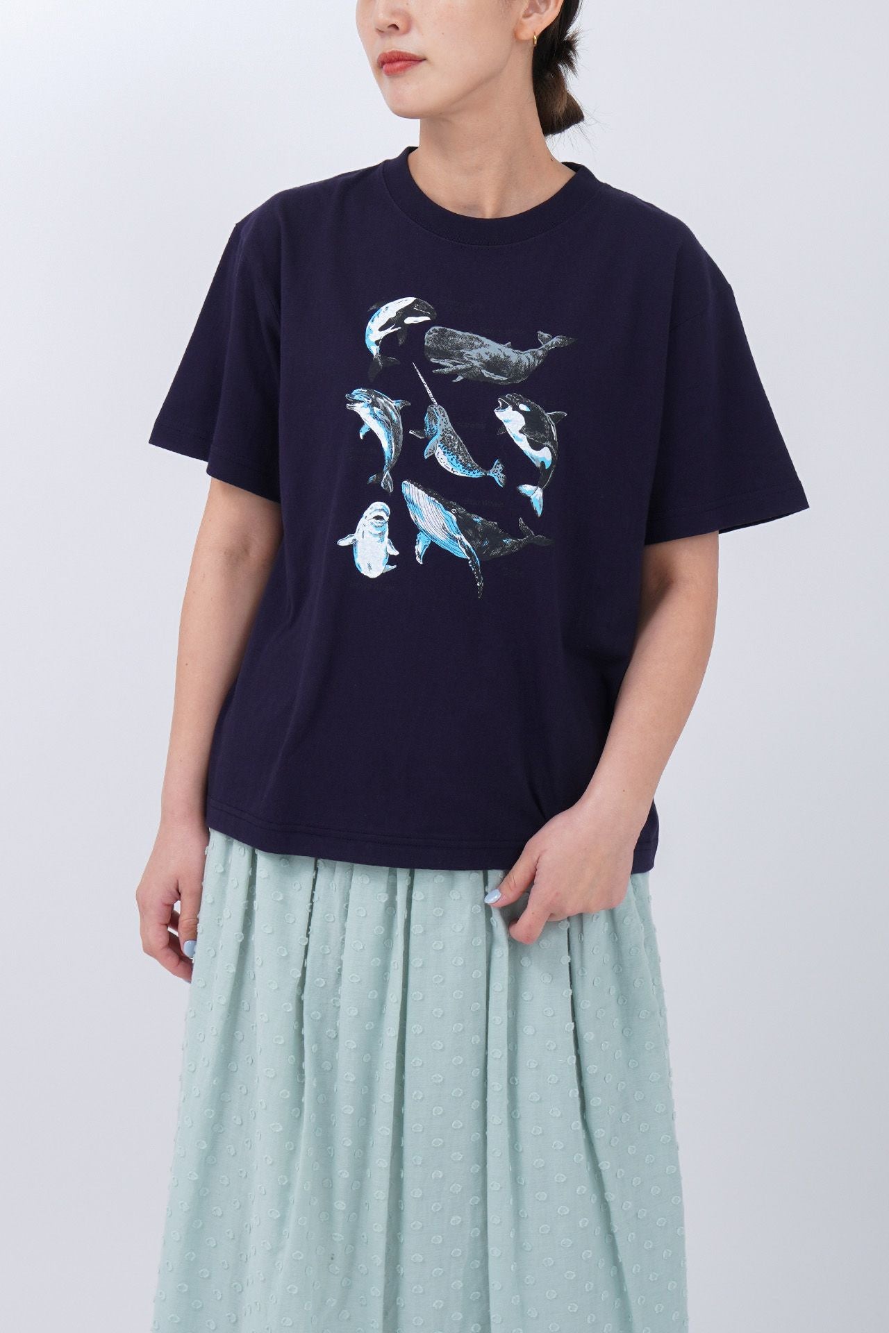 Zukan Whale Tシャツ | marble SUD(マーブルシュッド)公式通販