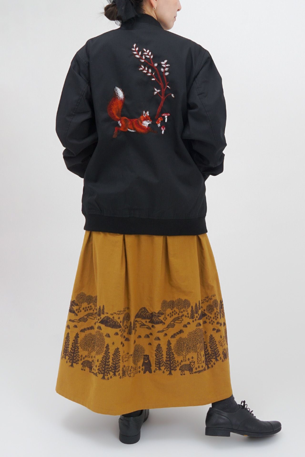 EMB Shirakawago ヨークスカート | marble SUD(マーブルシュッド)公式通販
