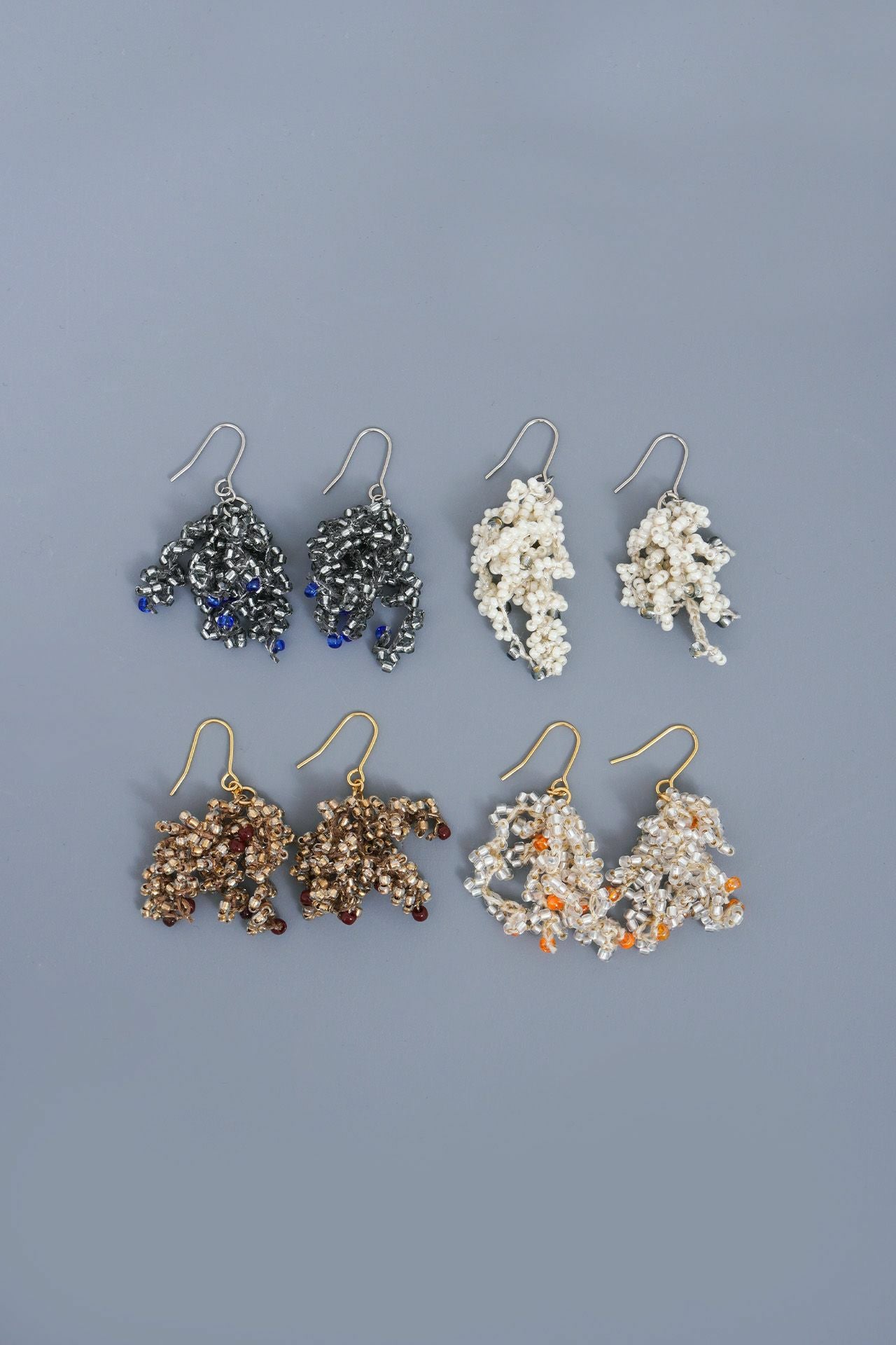 レピヤンリボン×chiLL chiLL Flower ピアス／イヤリング | marble SUD