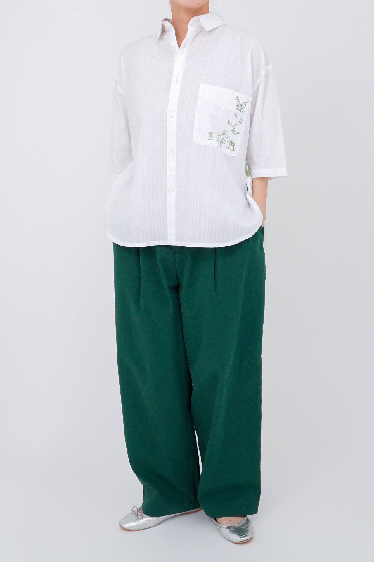 WHITE/model:158cm