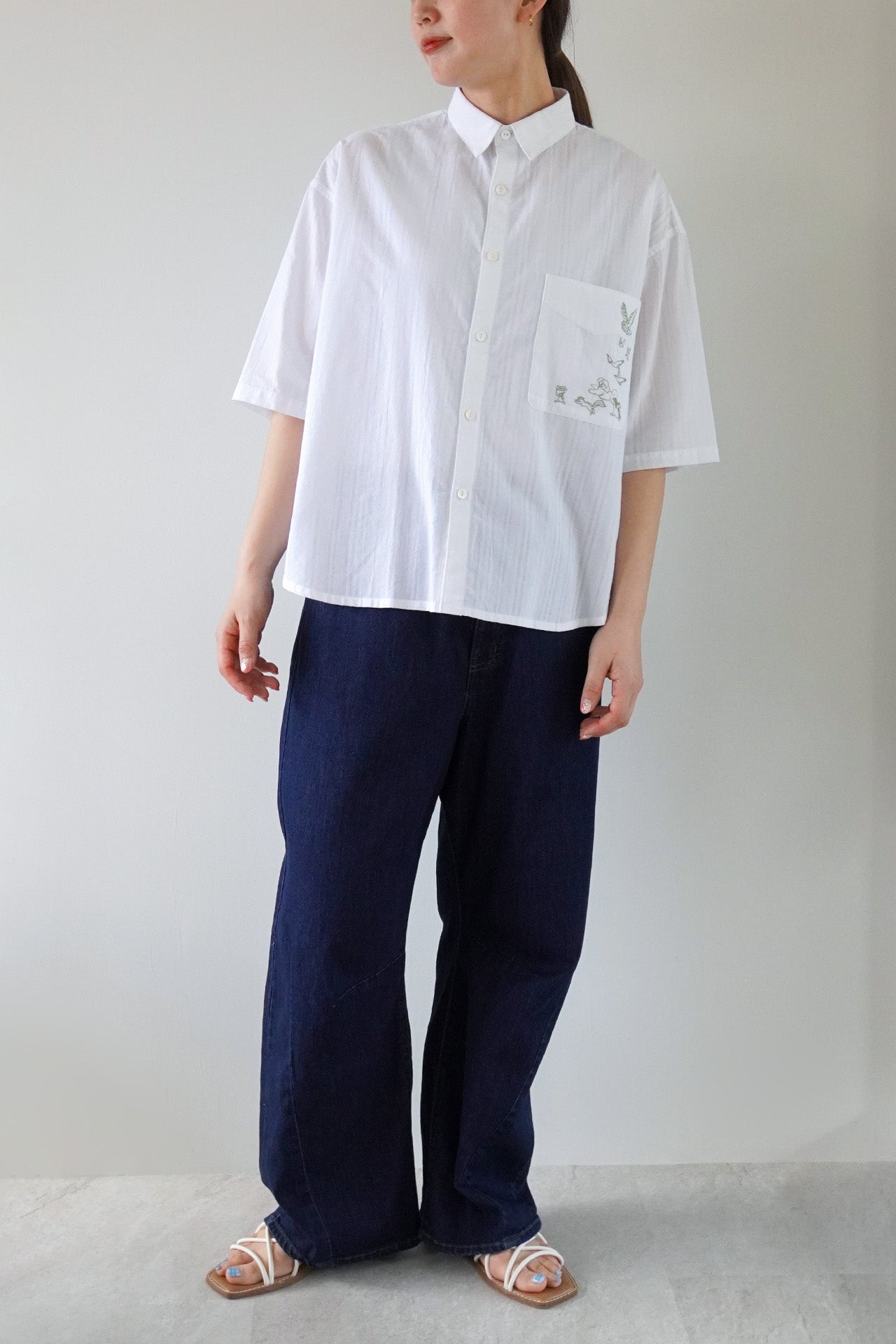 WHITE/model:168cm