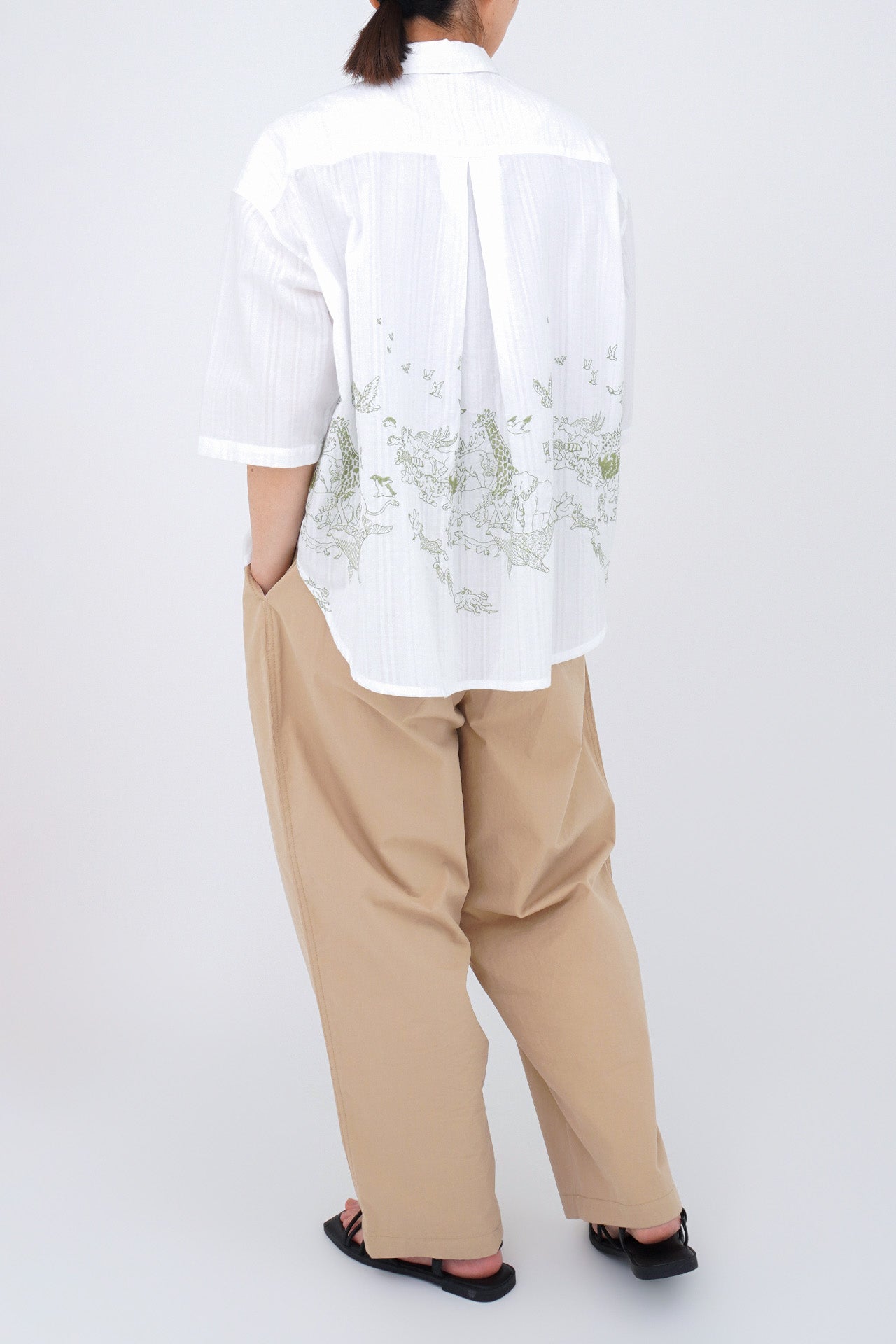 WHITE/model:161cm