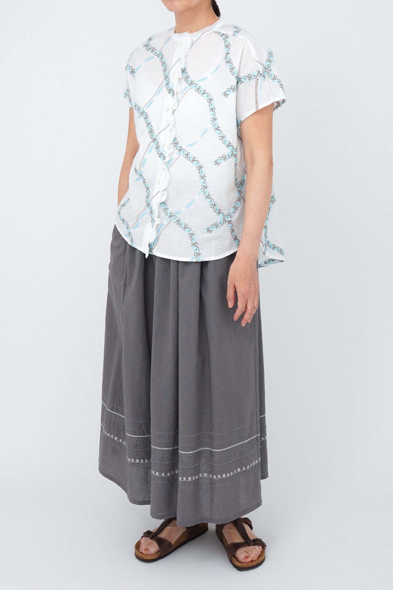 WHITE/model:161cm
