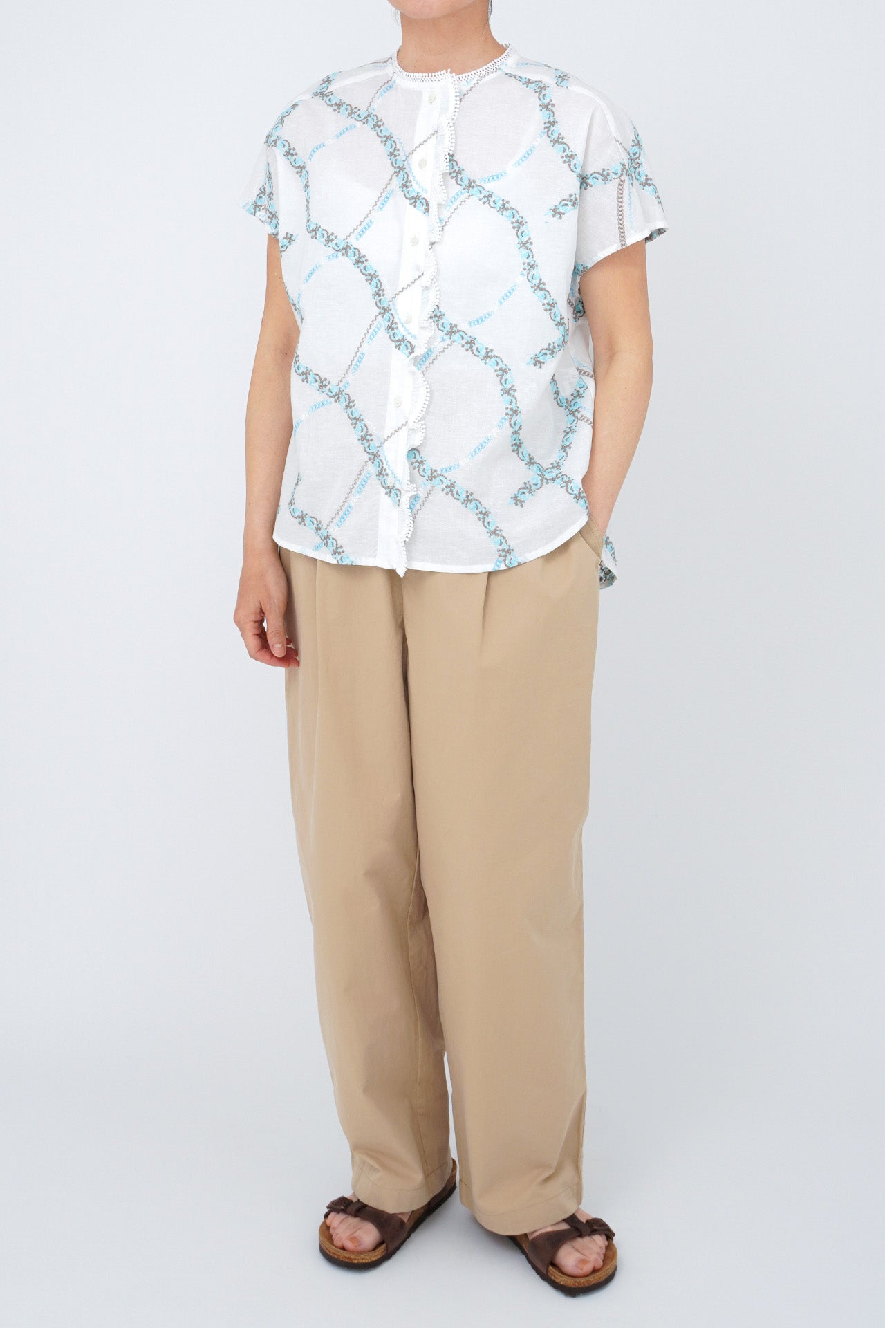 WHITE/model:161cm