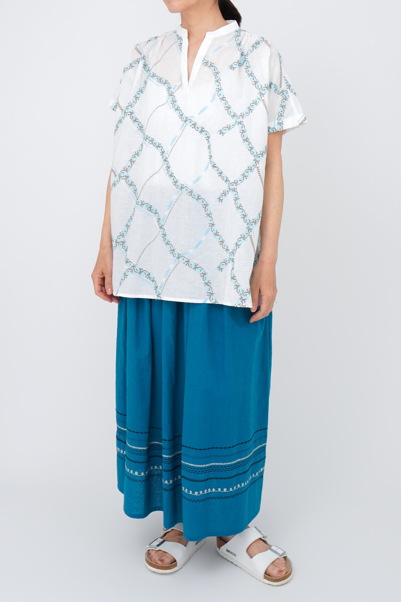 WHITE/model:161cm