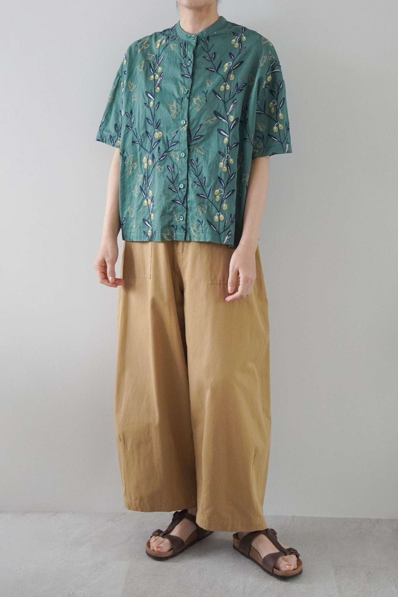GREEN/model:161cm