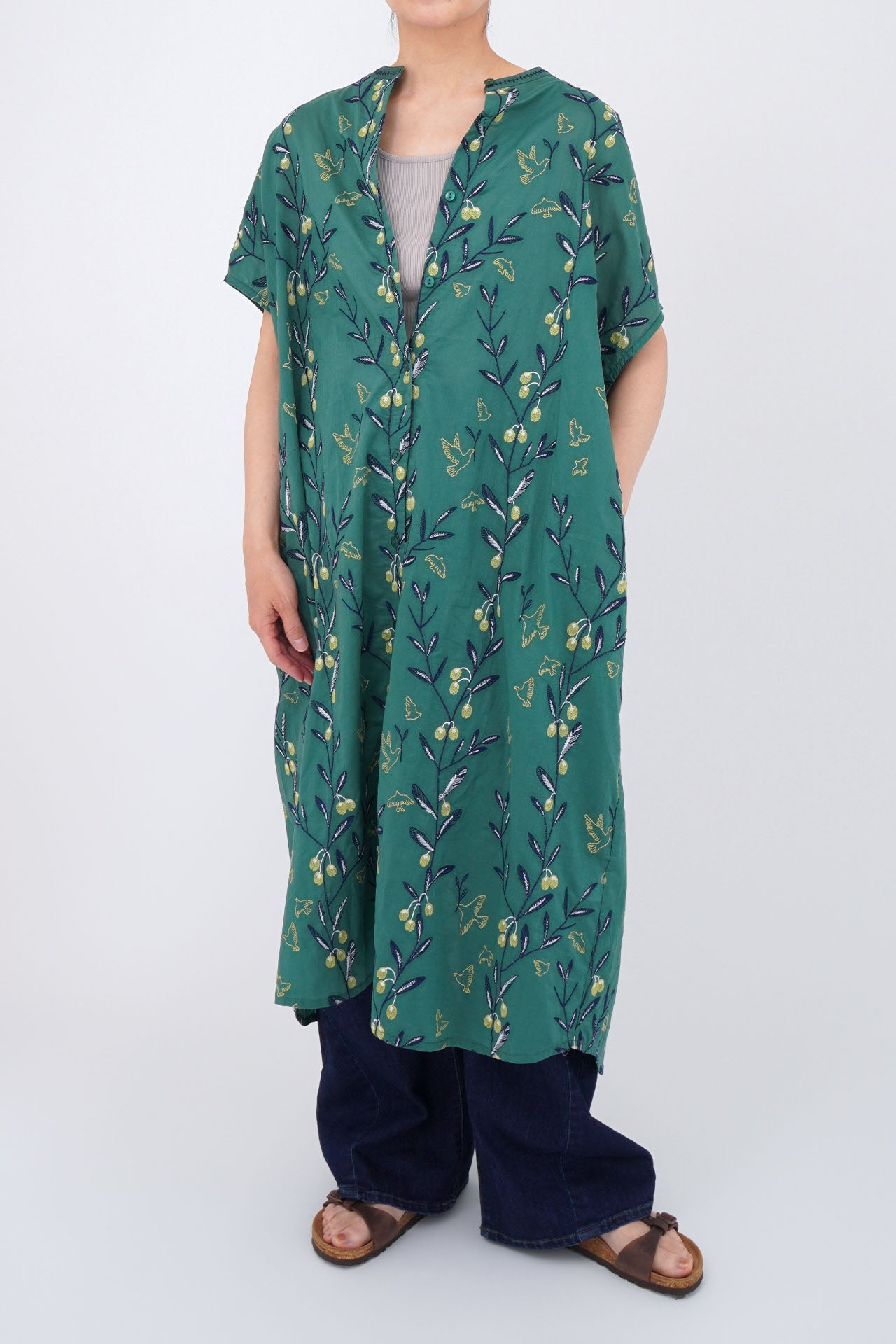 GREEN/model:161cm