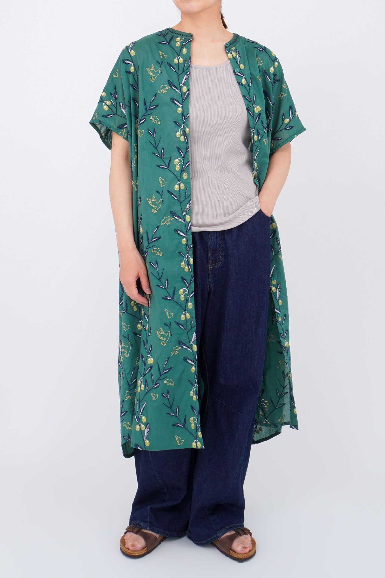 GREEN/model:161cm