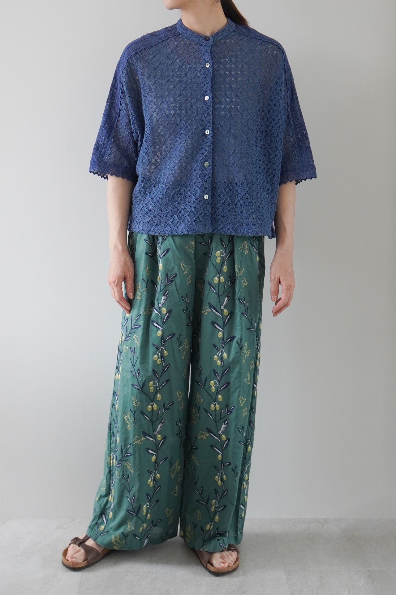 GREEN/model:161cm