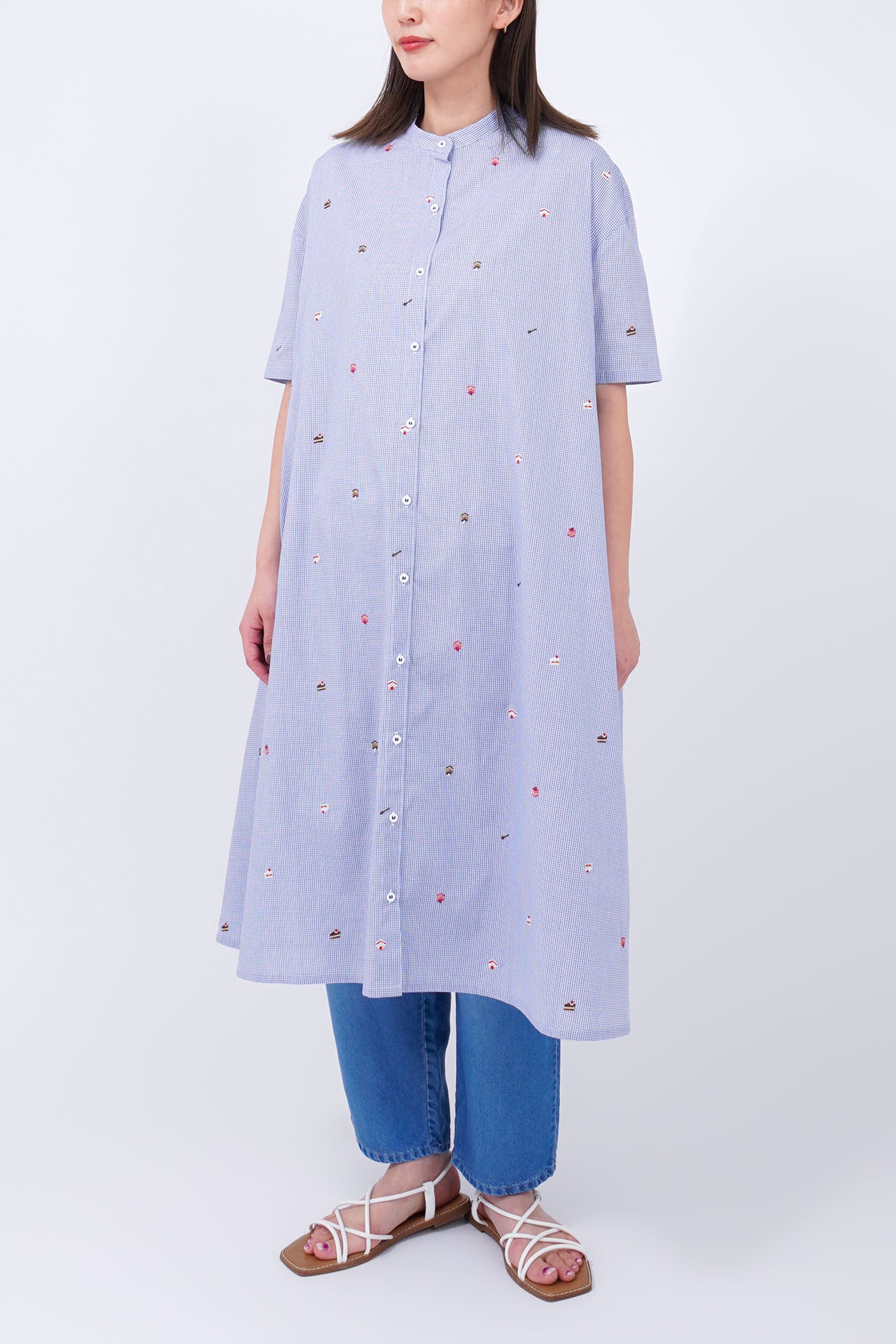 BLUE/model:168cm