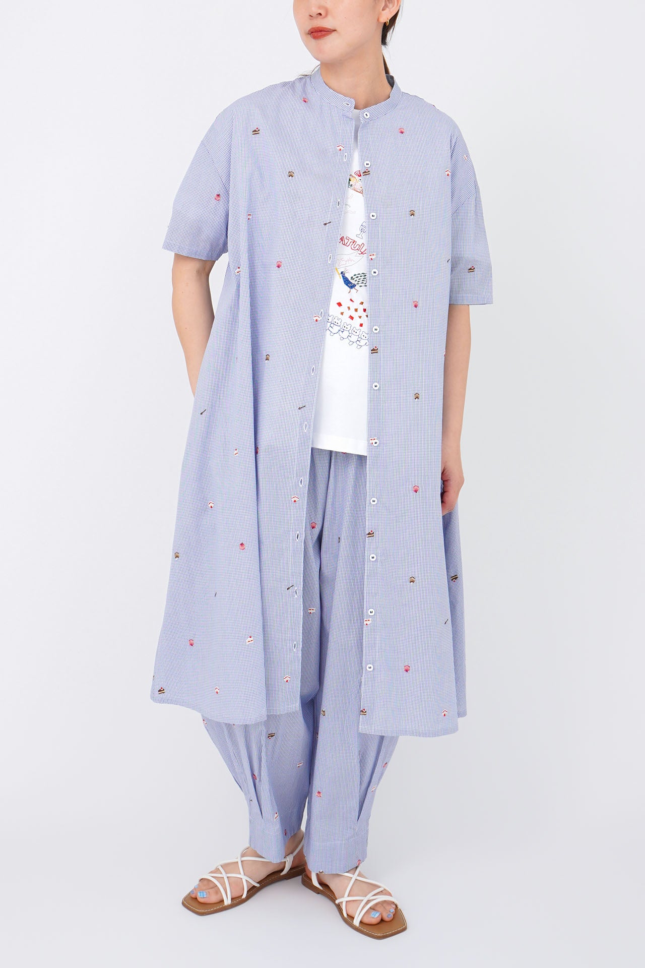 BLUE/model:168cm